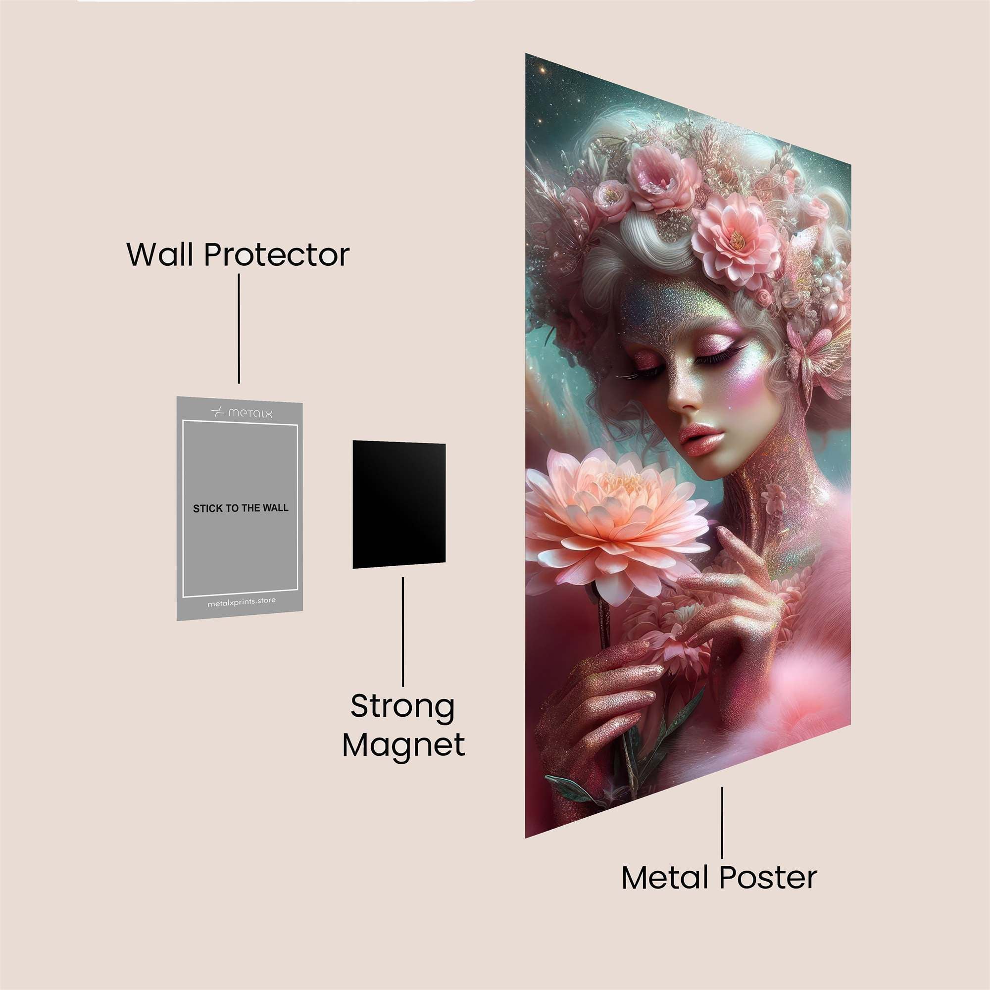 Fairy Enchantment Safe Wall Magnetic / M