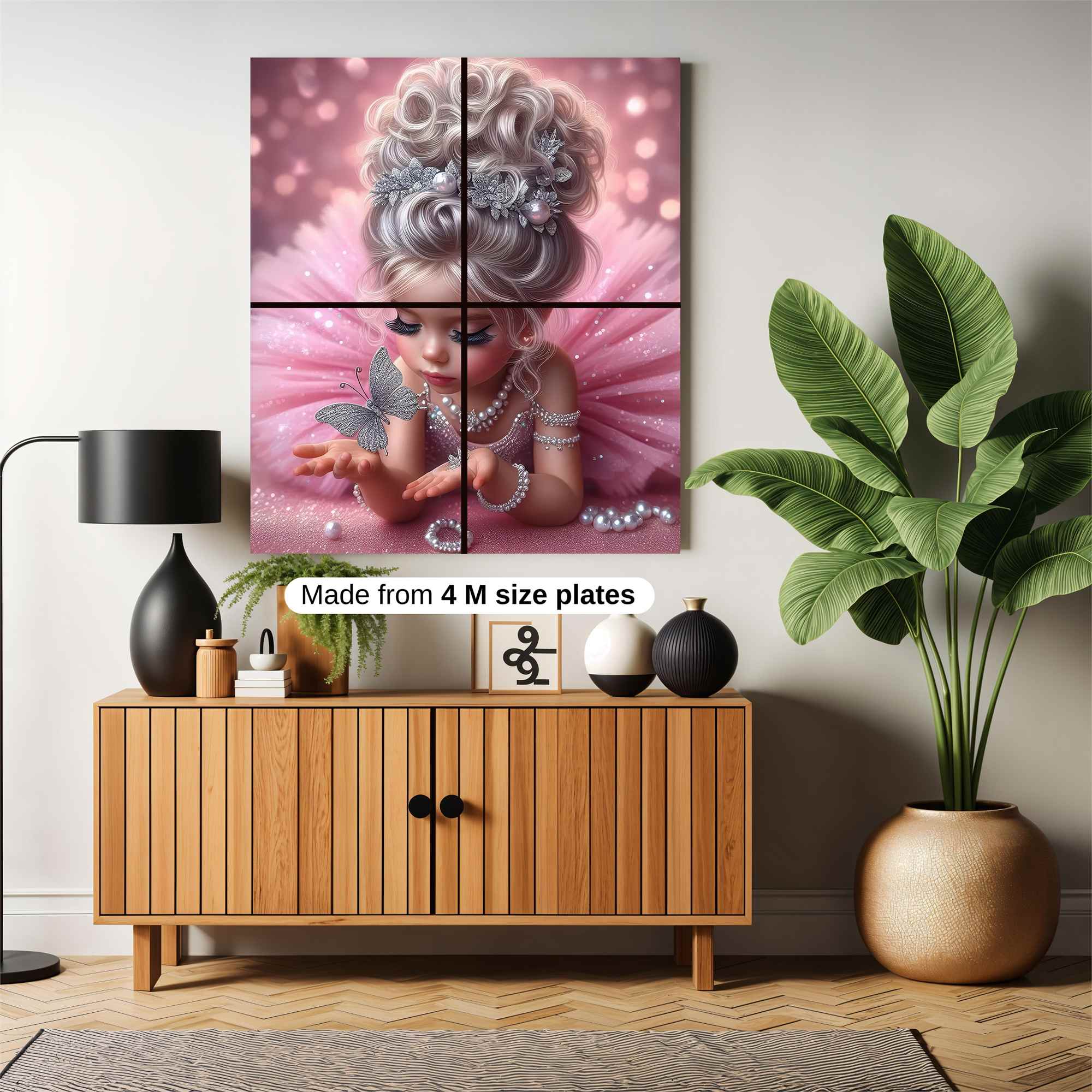 Butterfly Elegance Safe Wall Magnetic / M