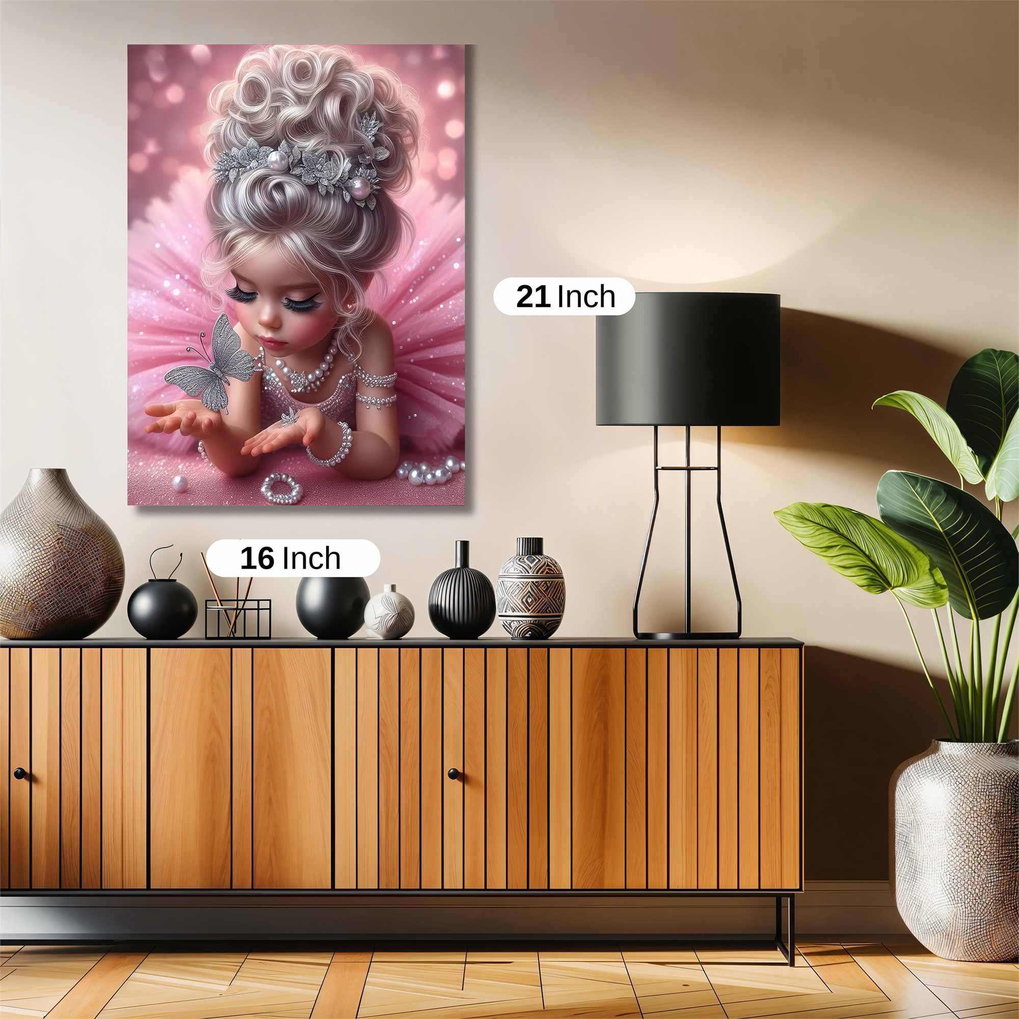 Butterfly Elegance Safe Wall Magnetic / M