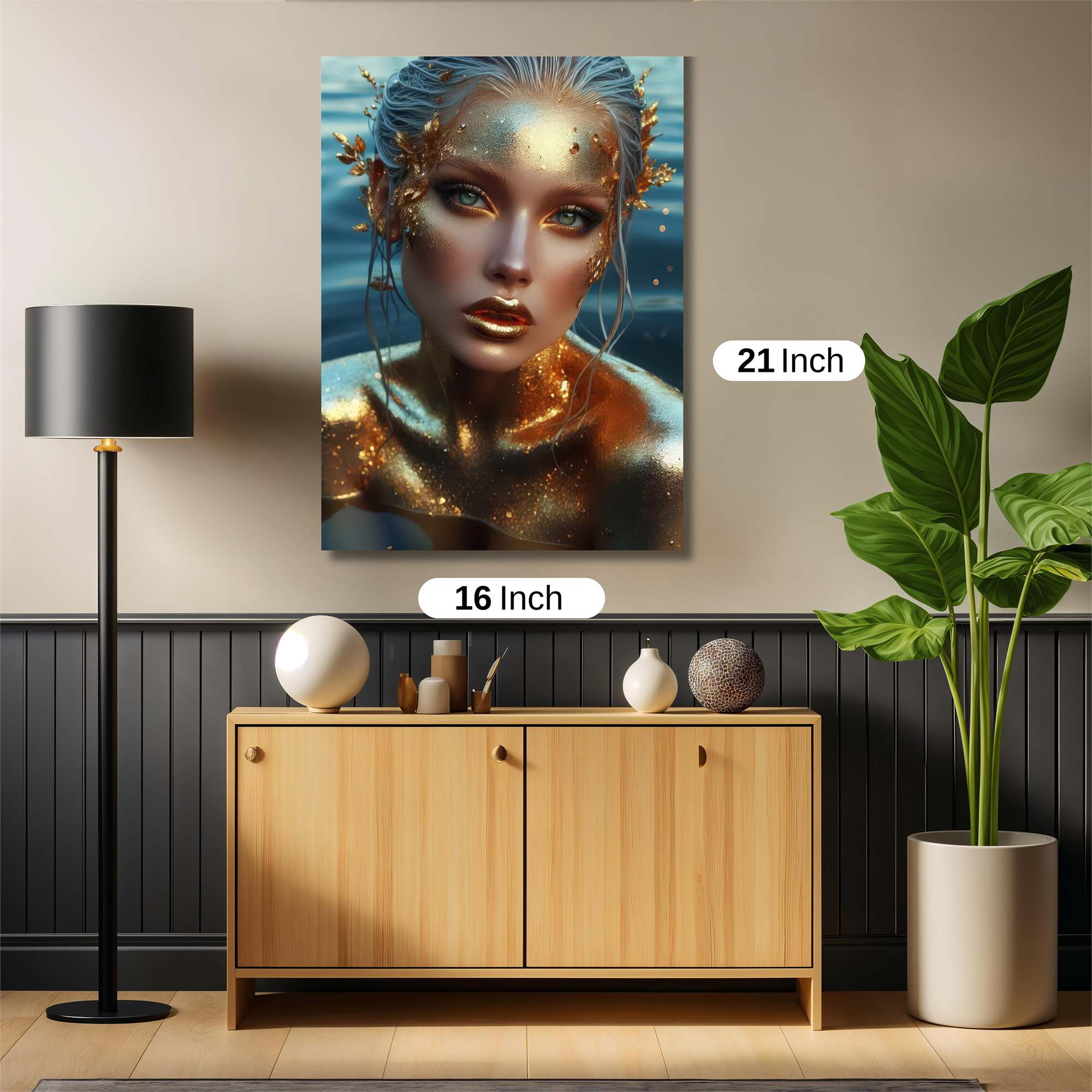 Golden Enchantment Safe Wall Magnetic / M