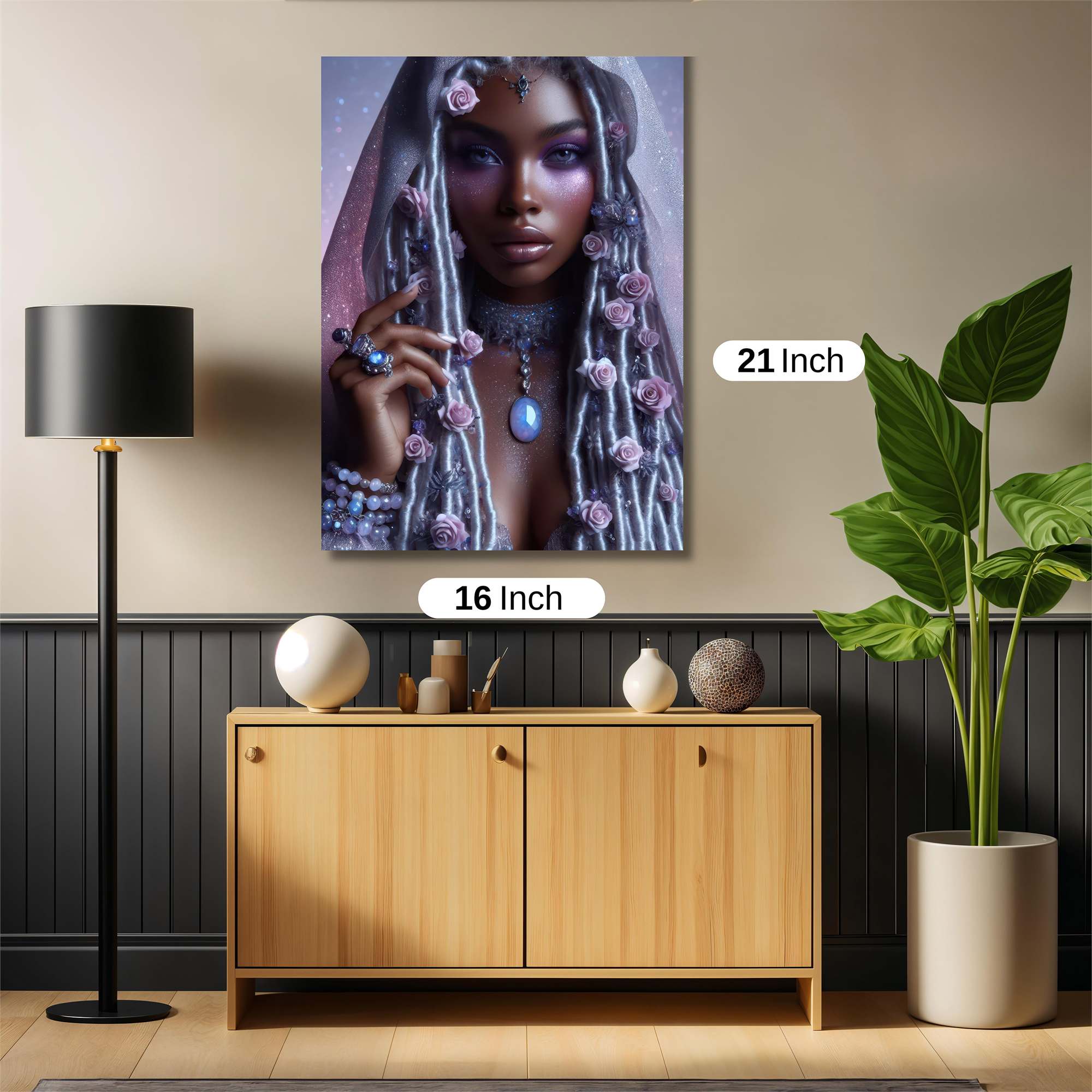 Lunar Enchantress Safe Wall Magnetic / M