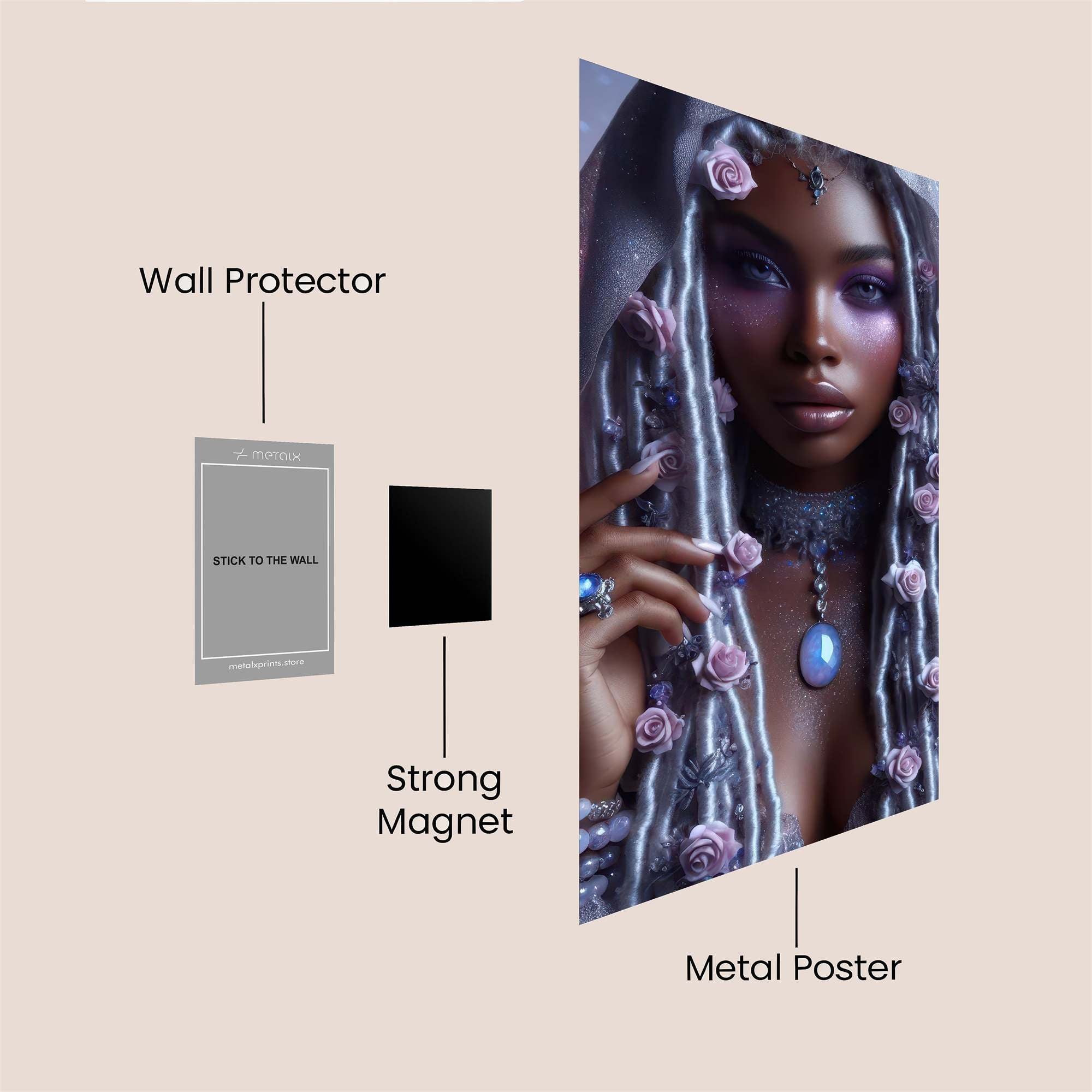 Lunar Enchantress Safe Wall Magnetic / M