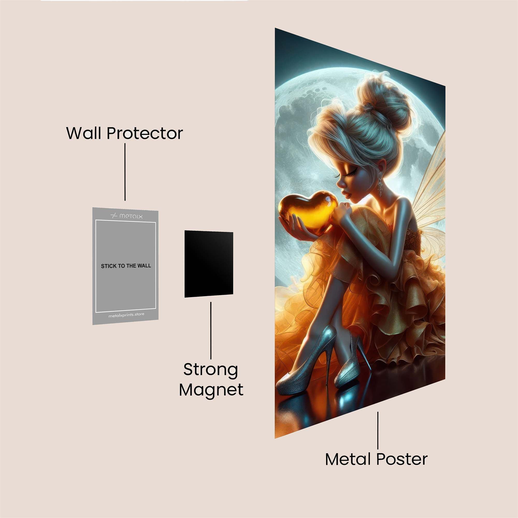 Tinker Serene Safe Wall Magnetic / M