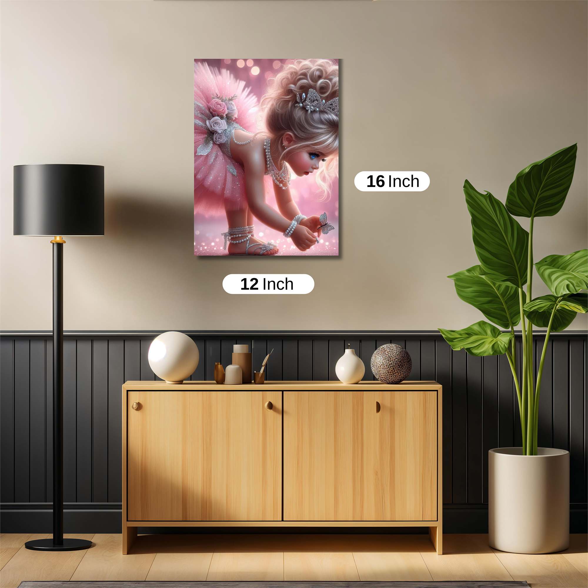 Butterfly Enchantment Safe Wall Magnetic / M