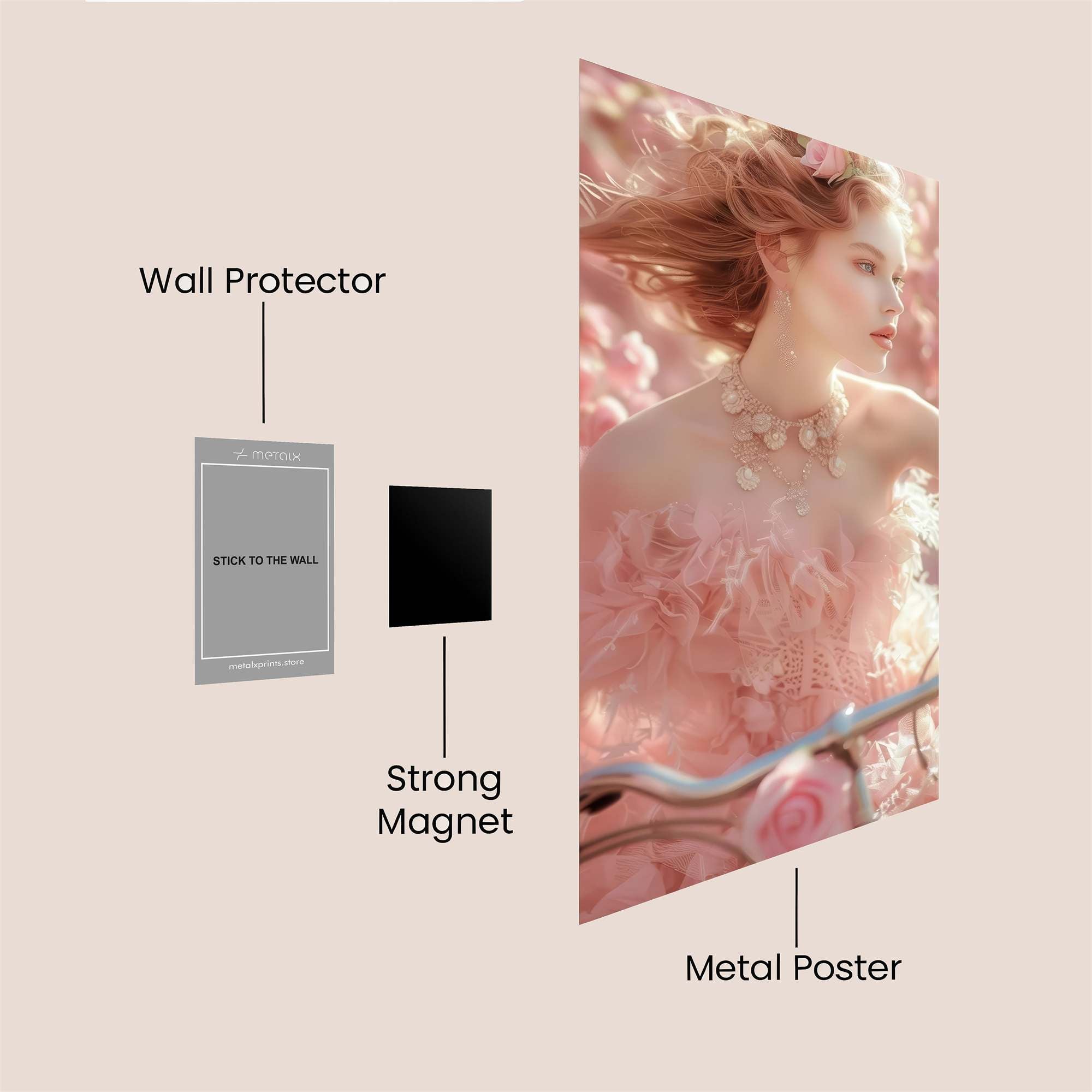 Blossom Bliss Safe Wall Magnetic / M