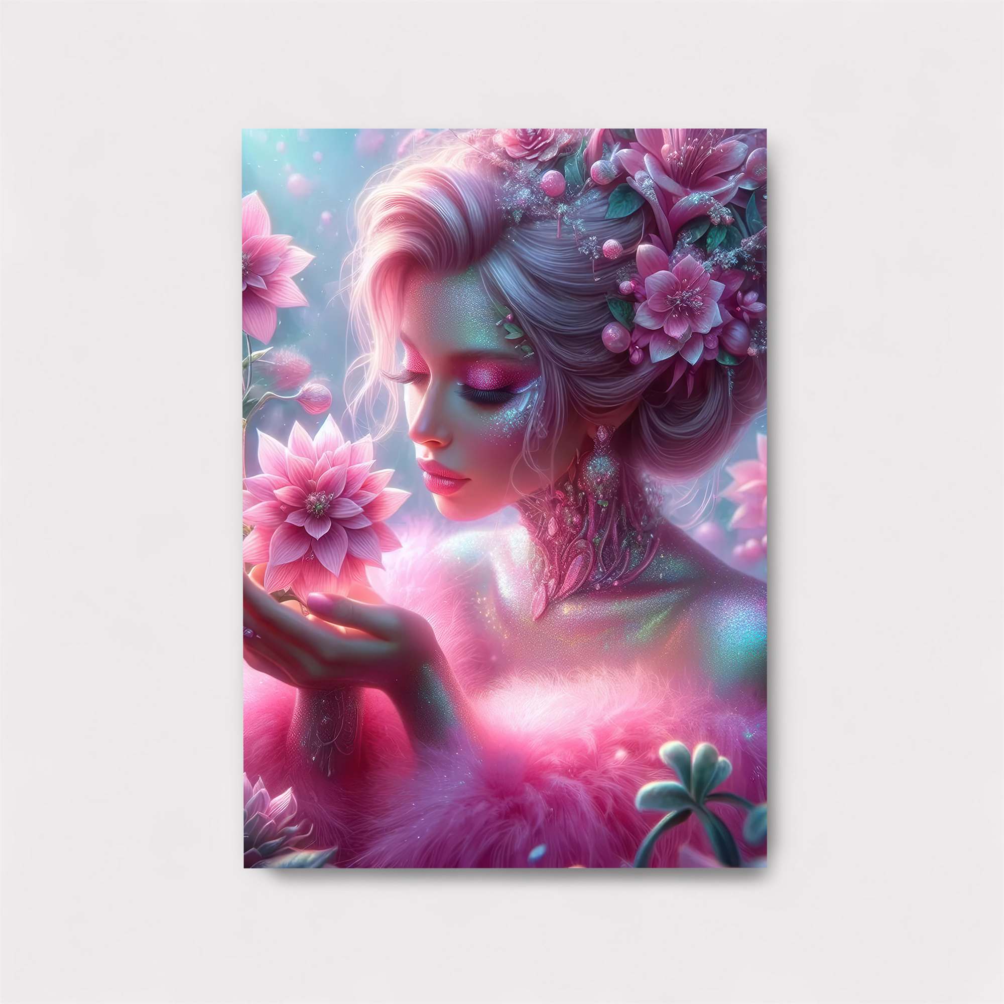 Floral Enchantment Safe Wall Magnetic / M