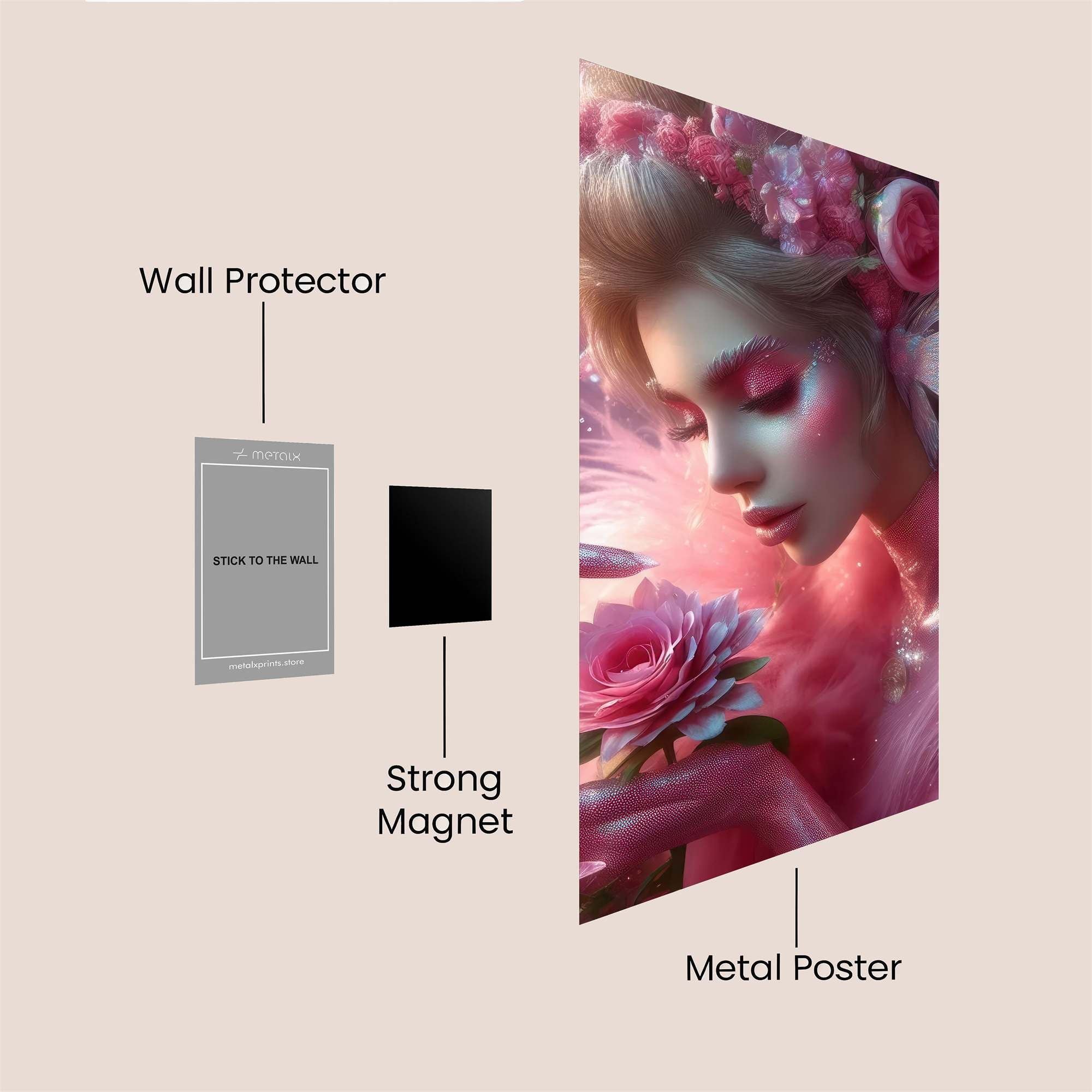 Fairy Enchantment Safe Wall Magnetic / M