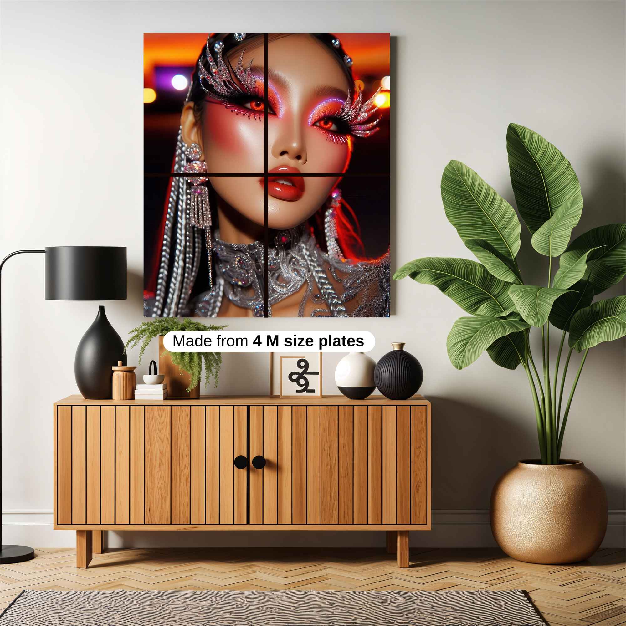Queen Radiant Safe Wall Magnetic / M