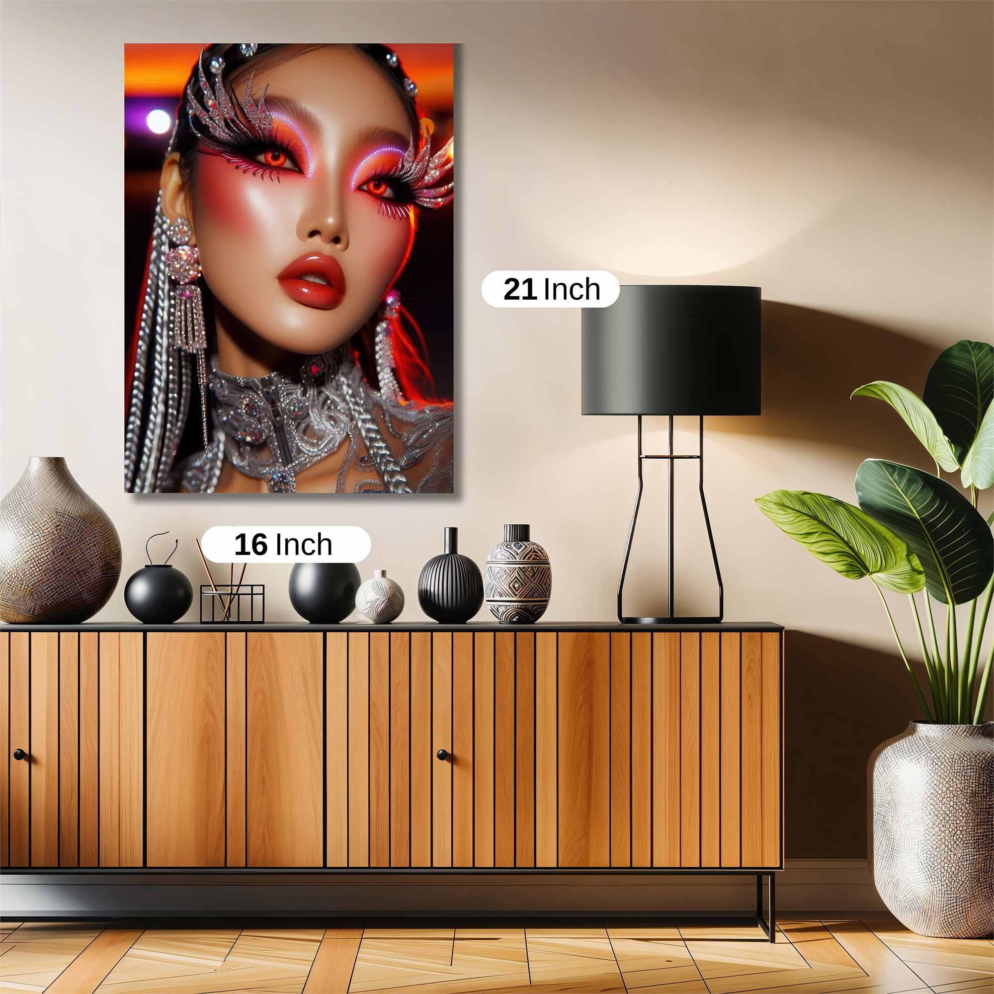 Queen Radiant Safe Wall Magnetic / M