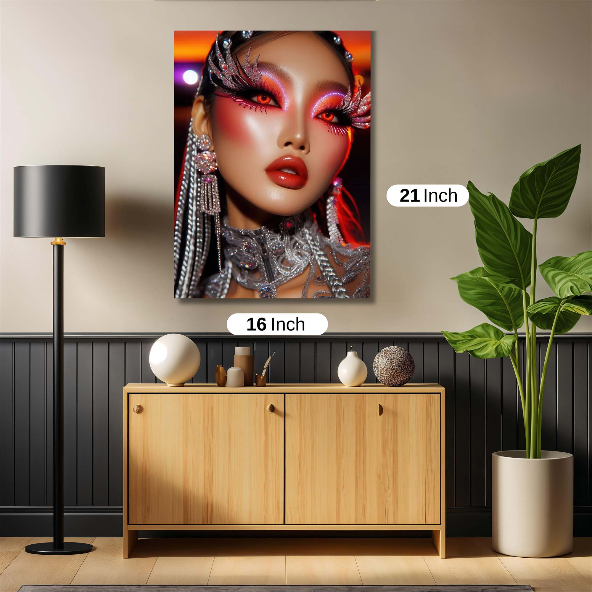 Queen Radiant Safe Wall Magnetic / M