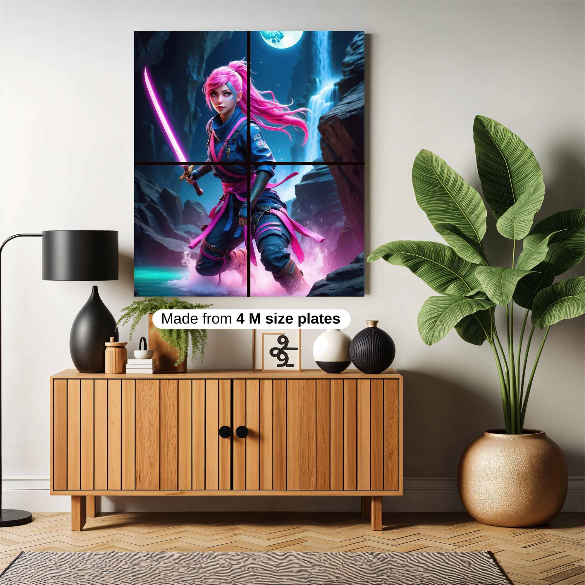 Samurai Serenity Safe Wall Magnetic / M
