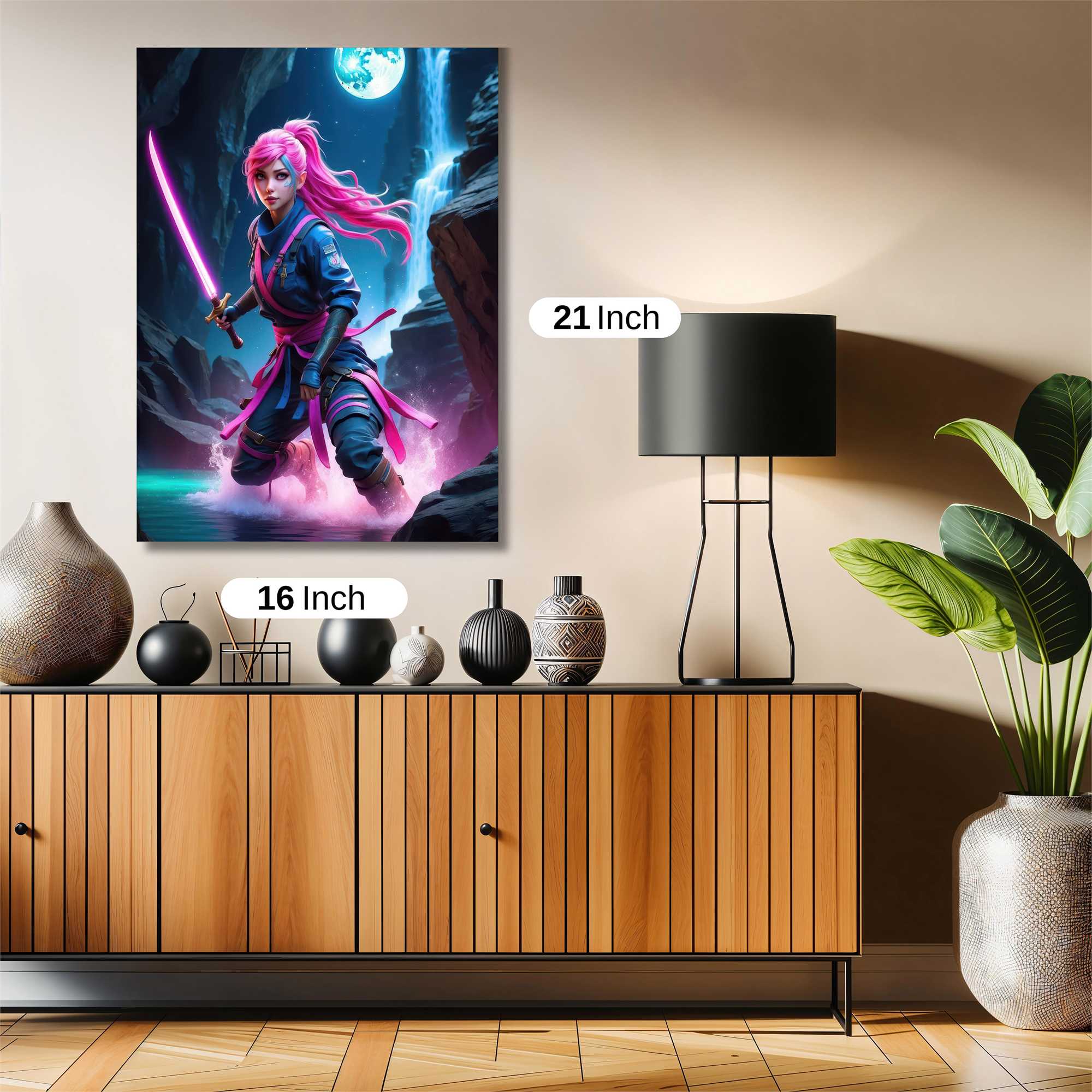 Samurai Serenity Safe Wall Magnetic / M