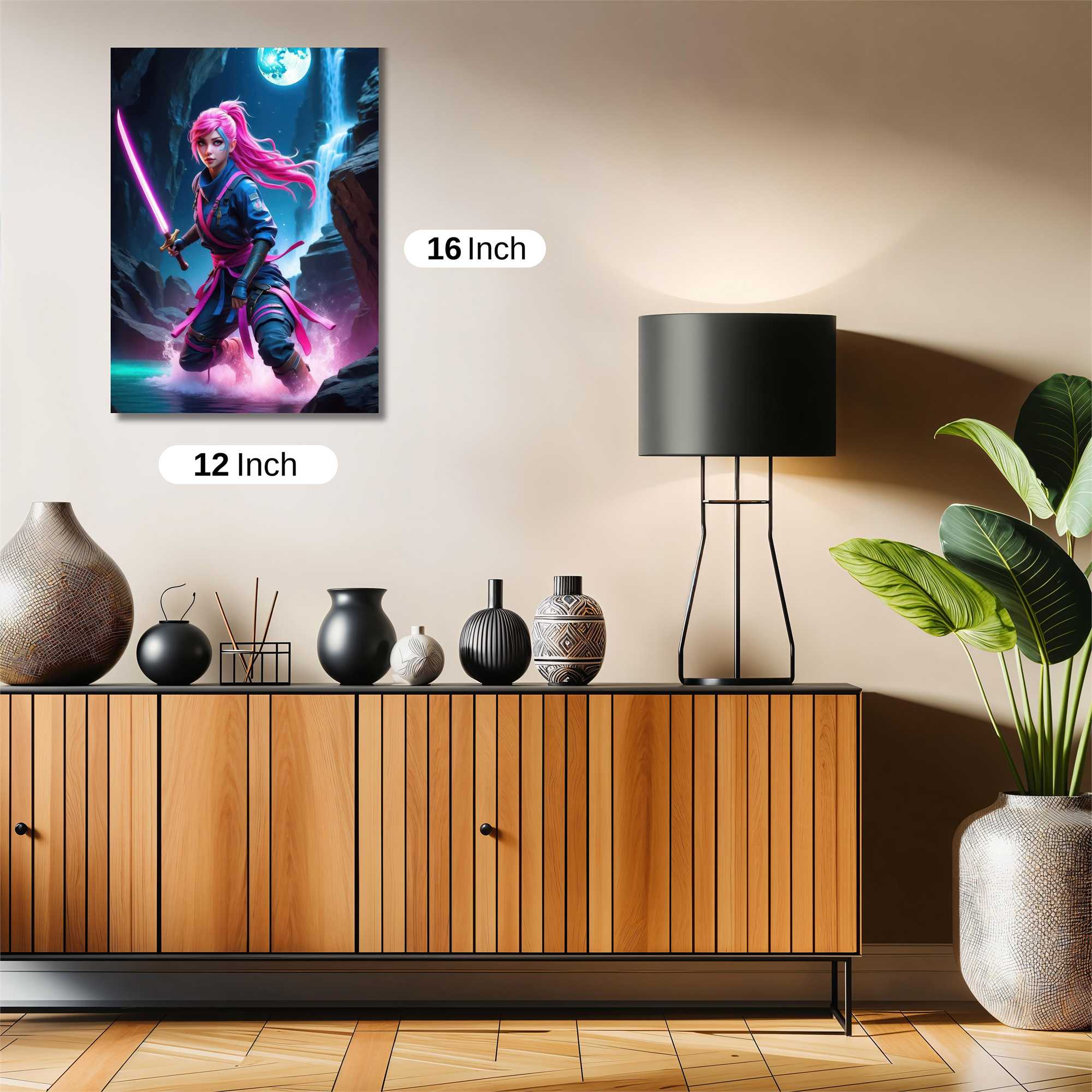 Samurai Serenity Safe Wall Magnetic / M
