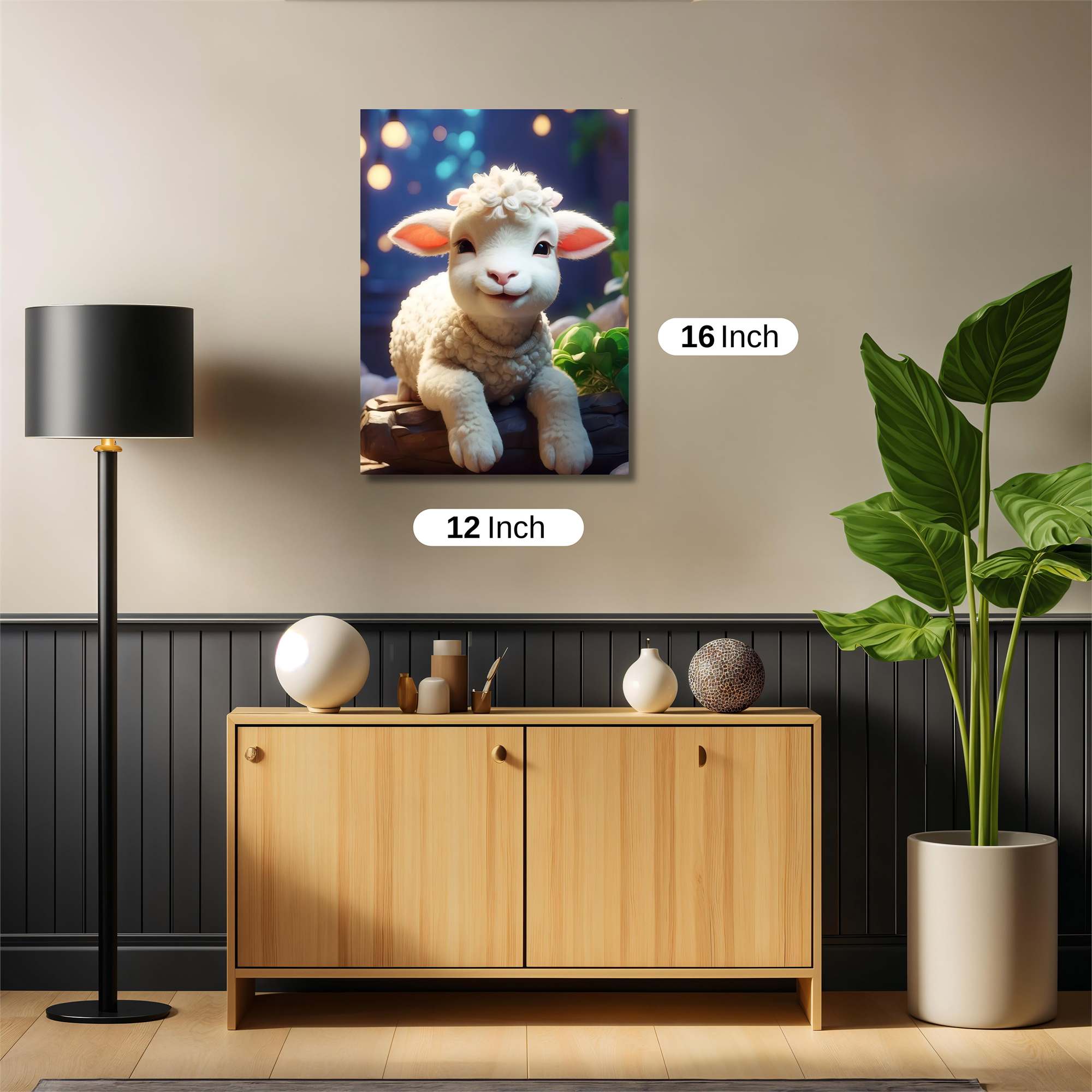 Lamb Serenity Safe Wall Magnetic / M