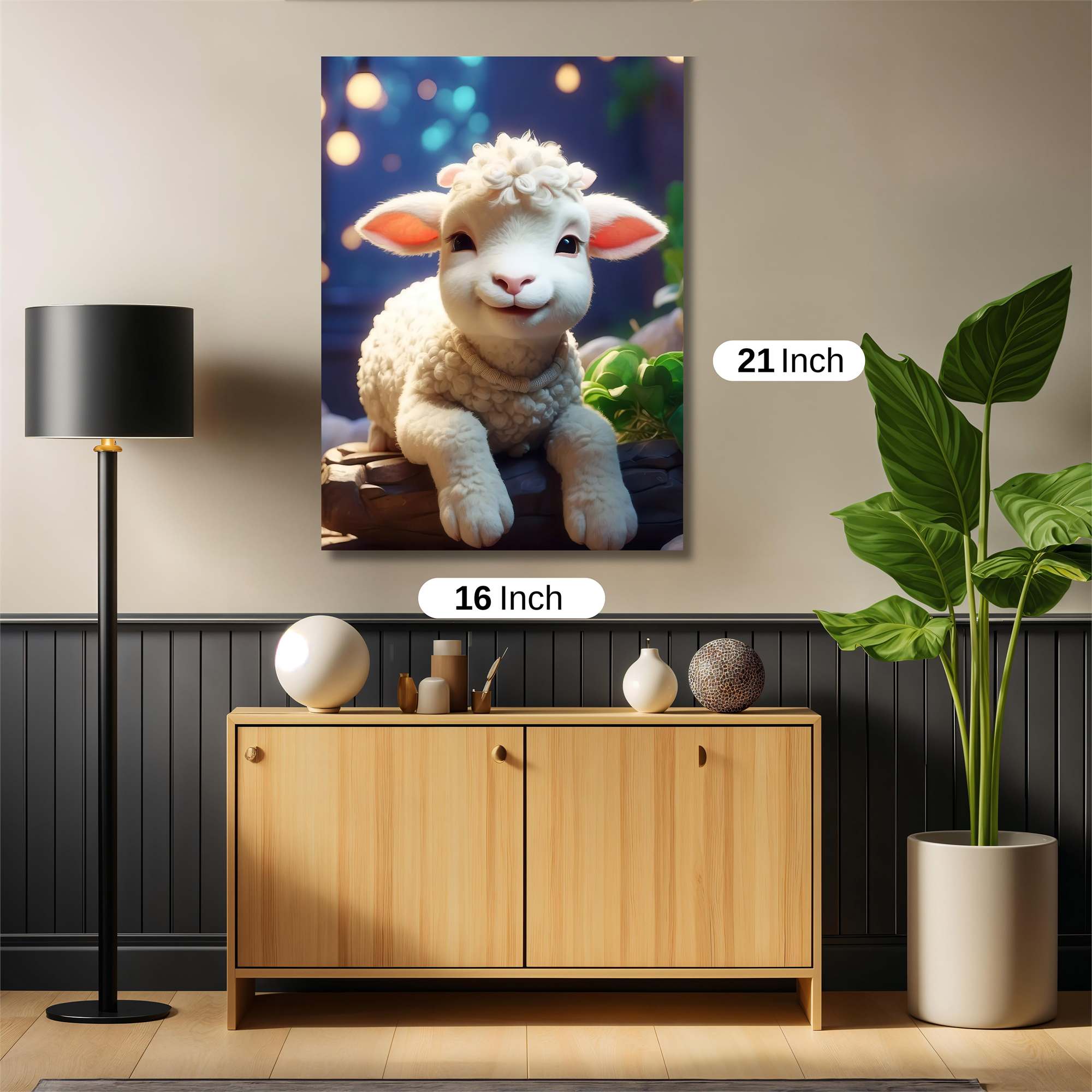 Lamb Serenity Safe Wall Magnetic / M