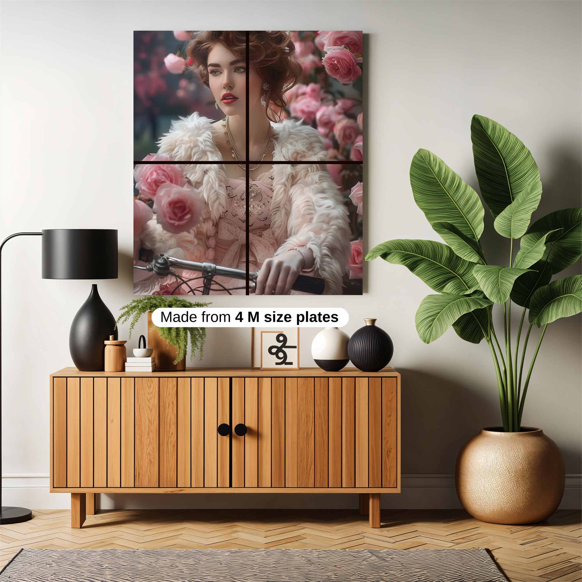 Rose Elegance Safe Wall Magnetic / M