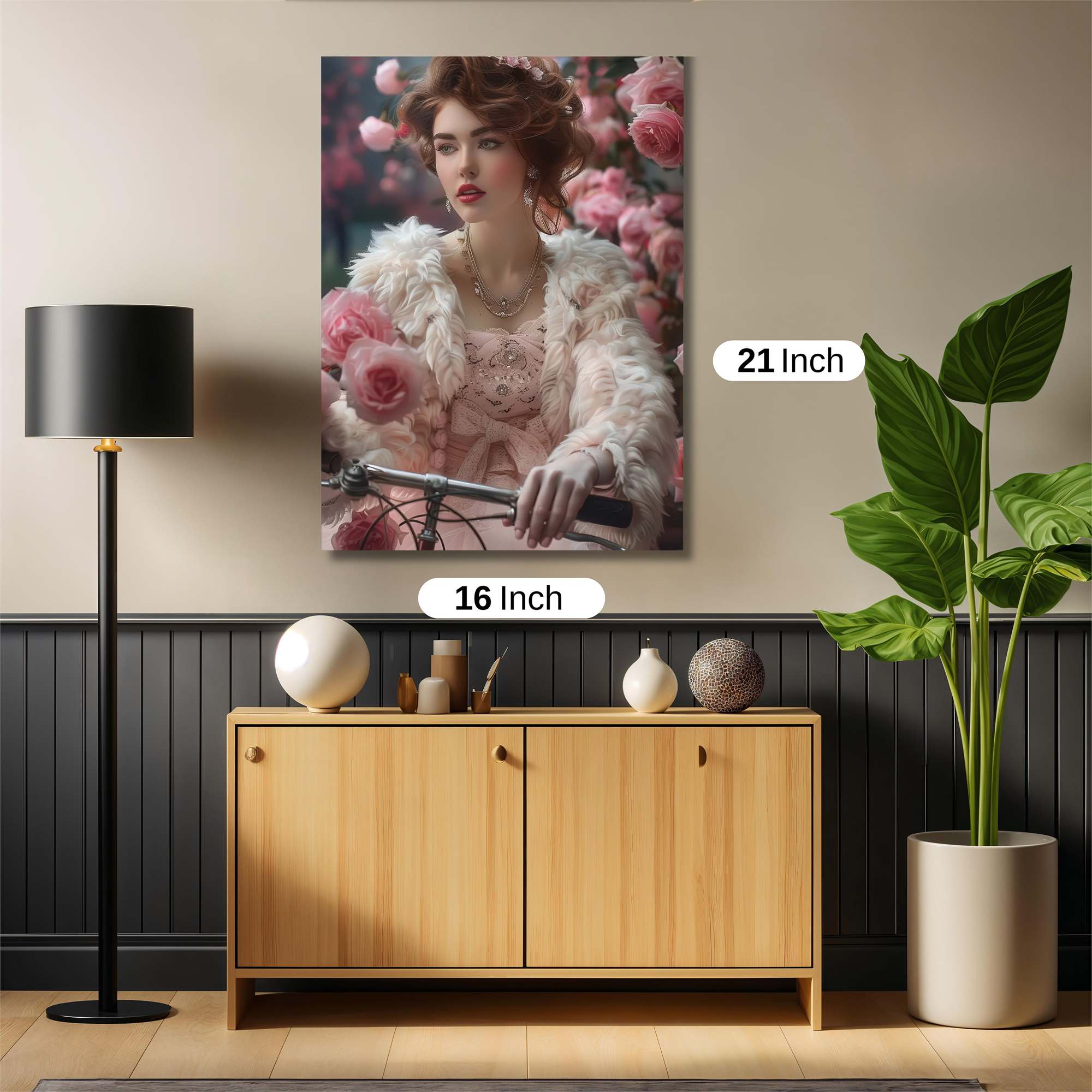 Rose Elegance Safe Wall Magnetic / M