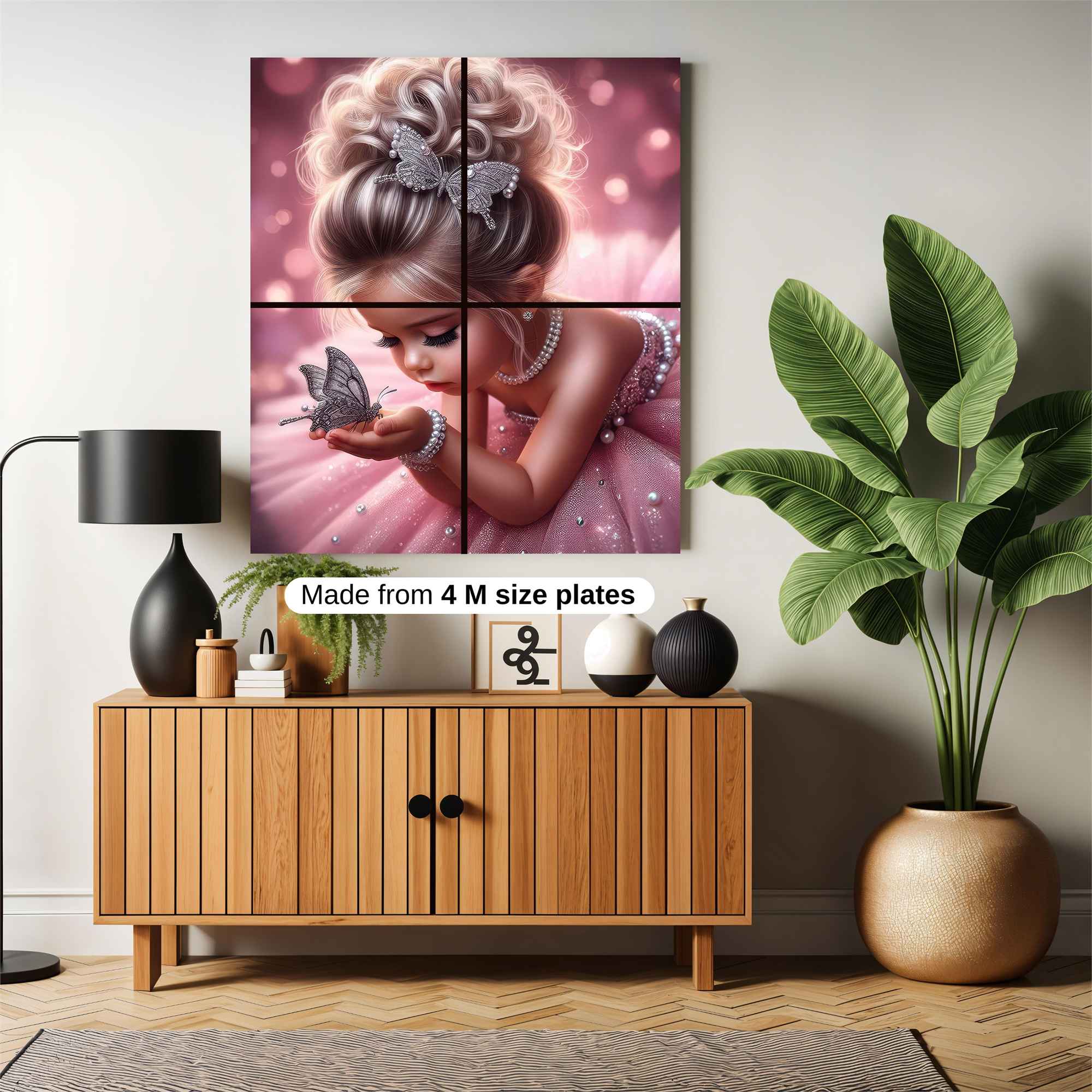 Butterfly Enchantment Safe Wall Magnetic / M