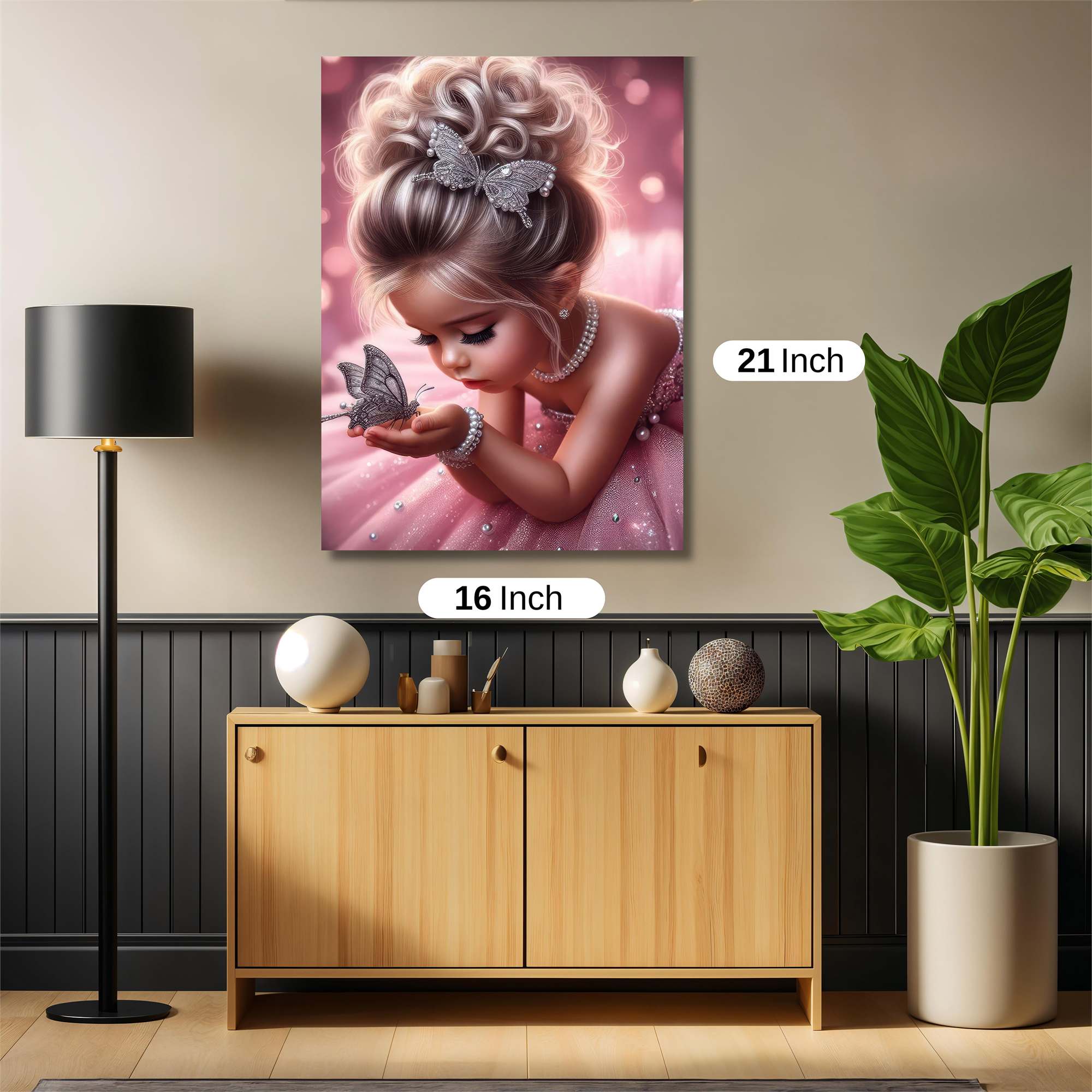 Butterfly Enchantment Safe Wall Magnetic / M