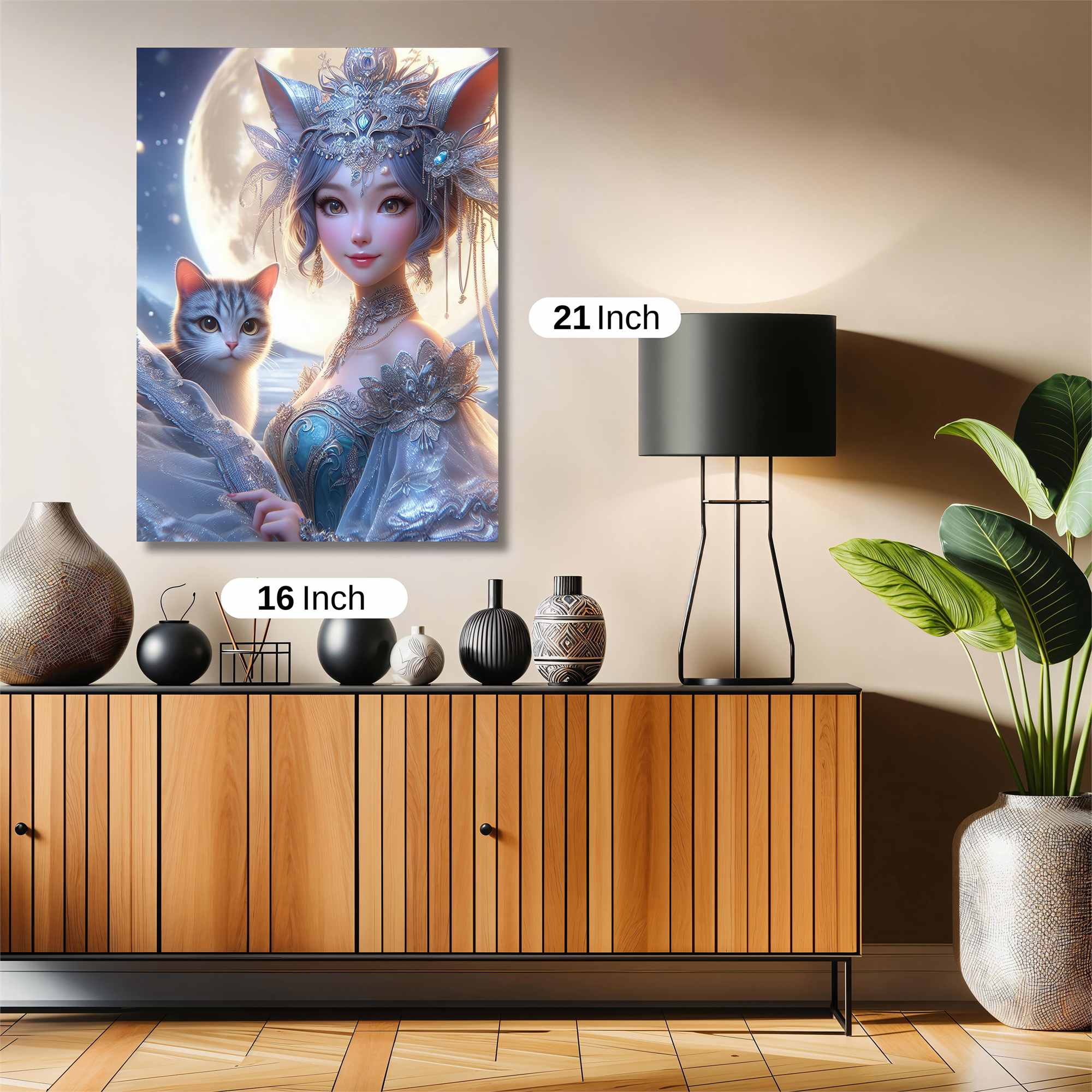 Lunar Enchantress Safe Wall Magnetic / M