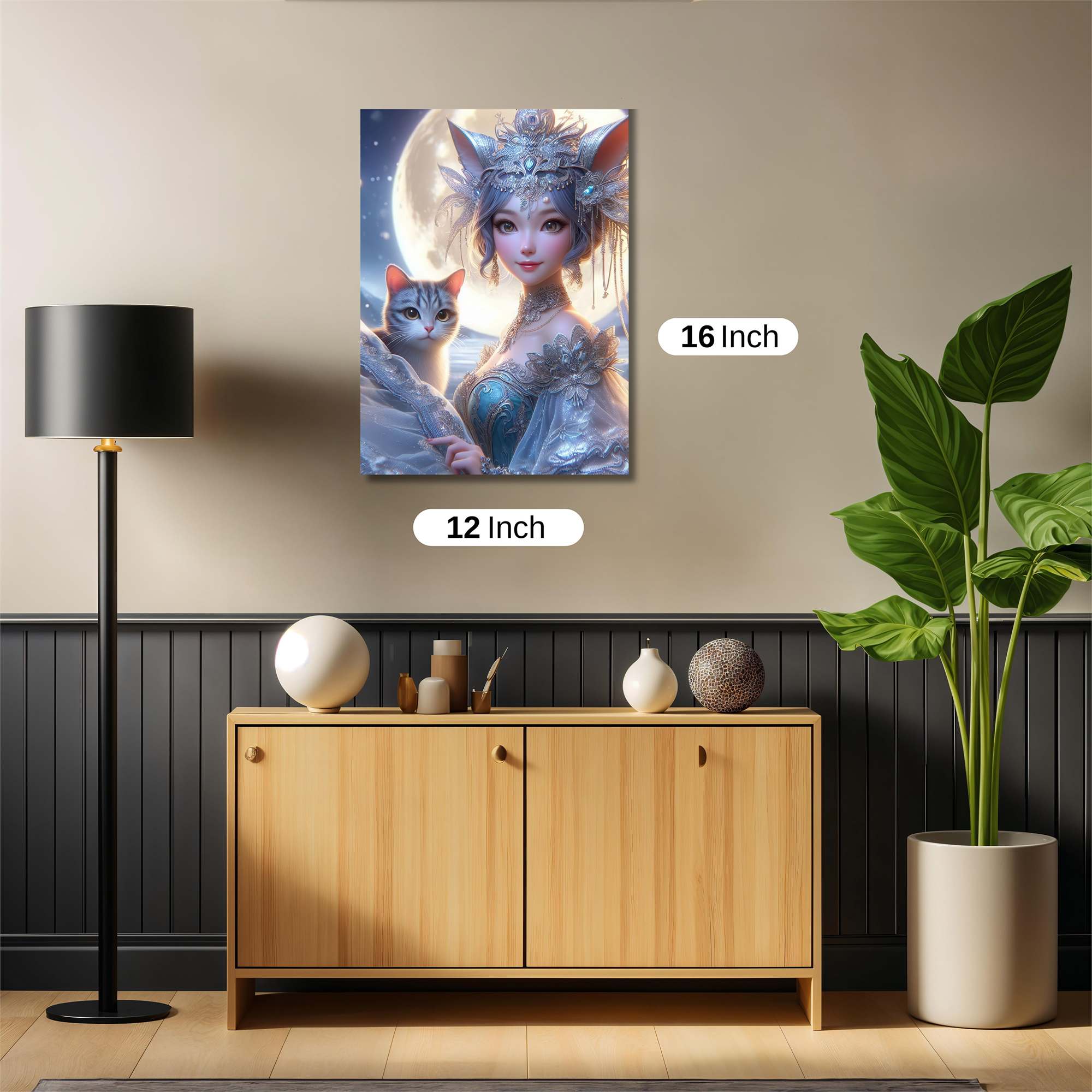 Lunar Enchantress Safe Wall Magnetic / M