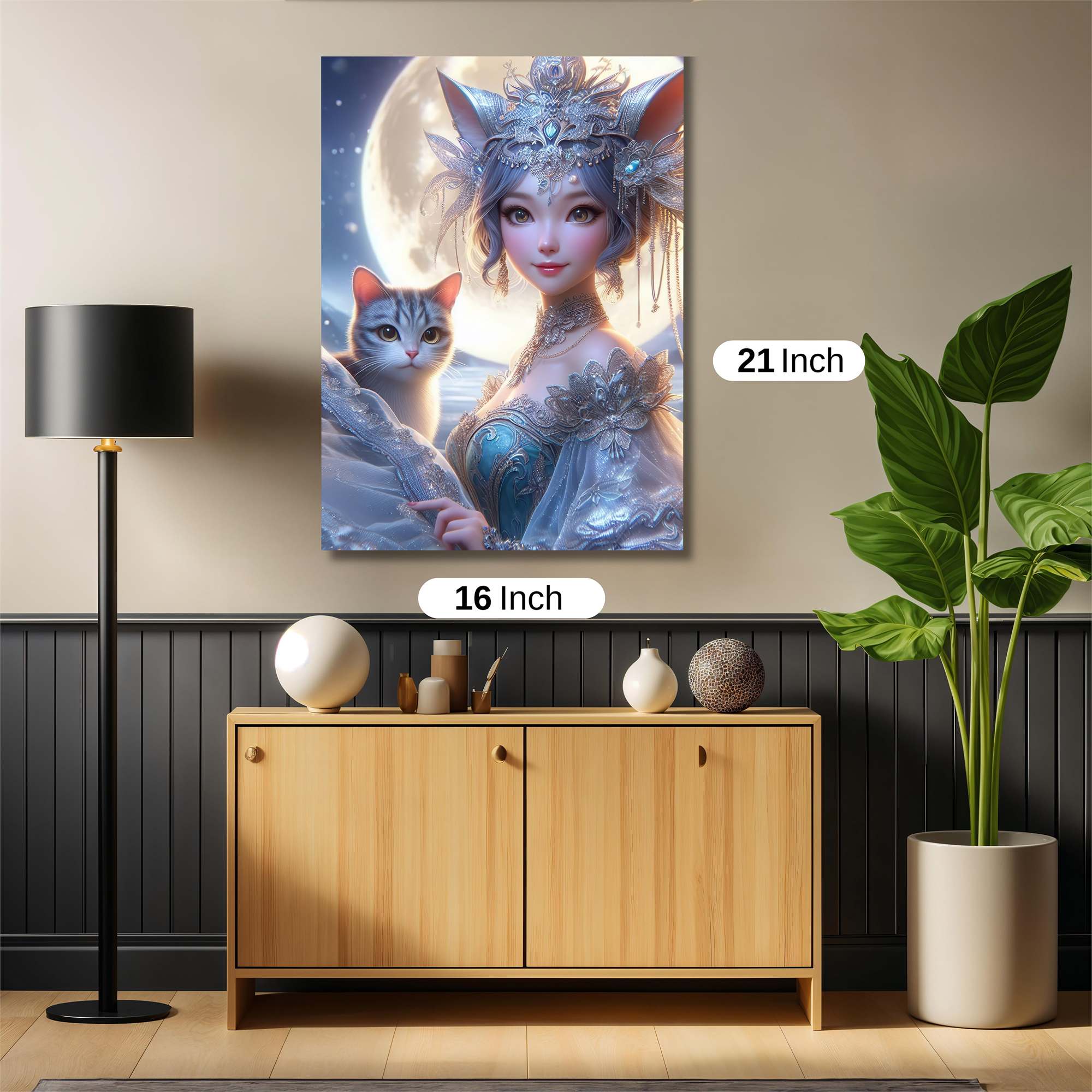 Lunar Enchantress Safe Wall Magnetic / M