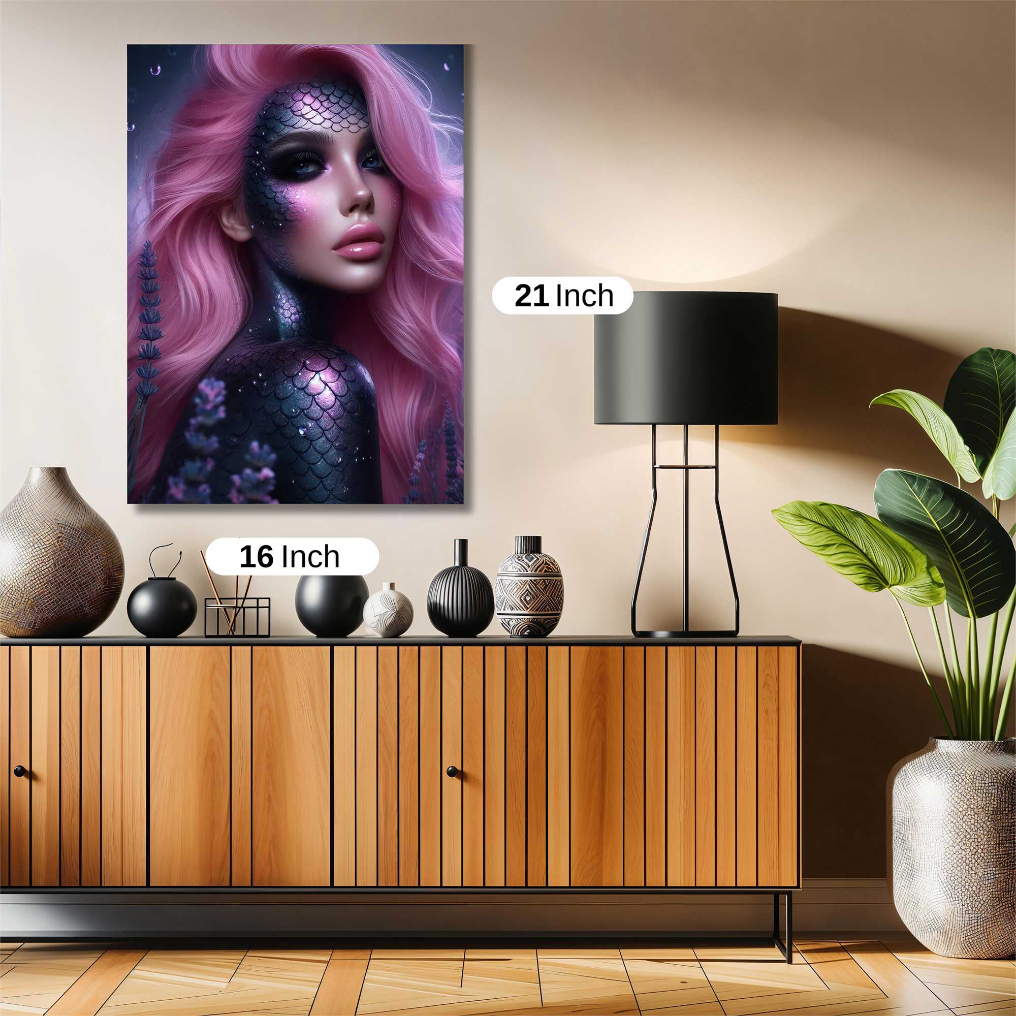 Mermaid Enigma Safe Wall Magnetic / M