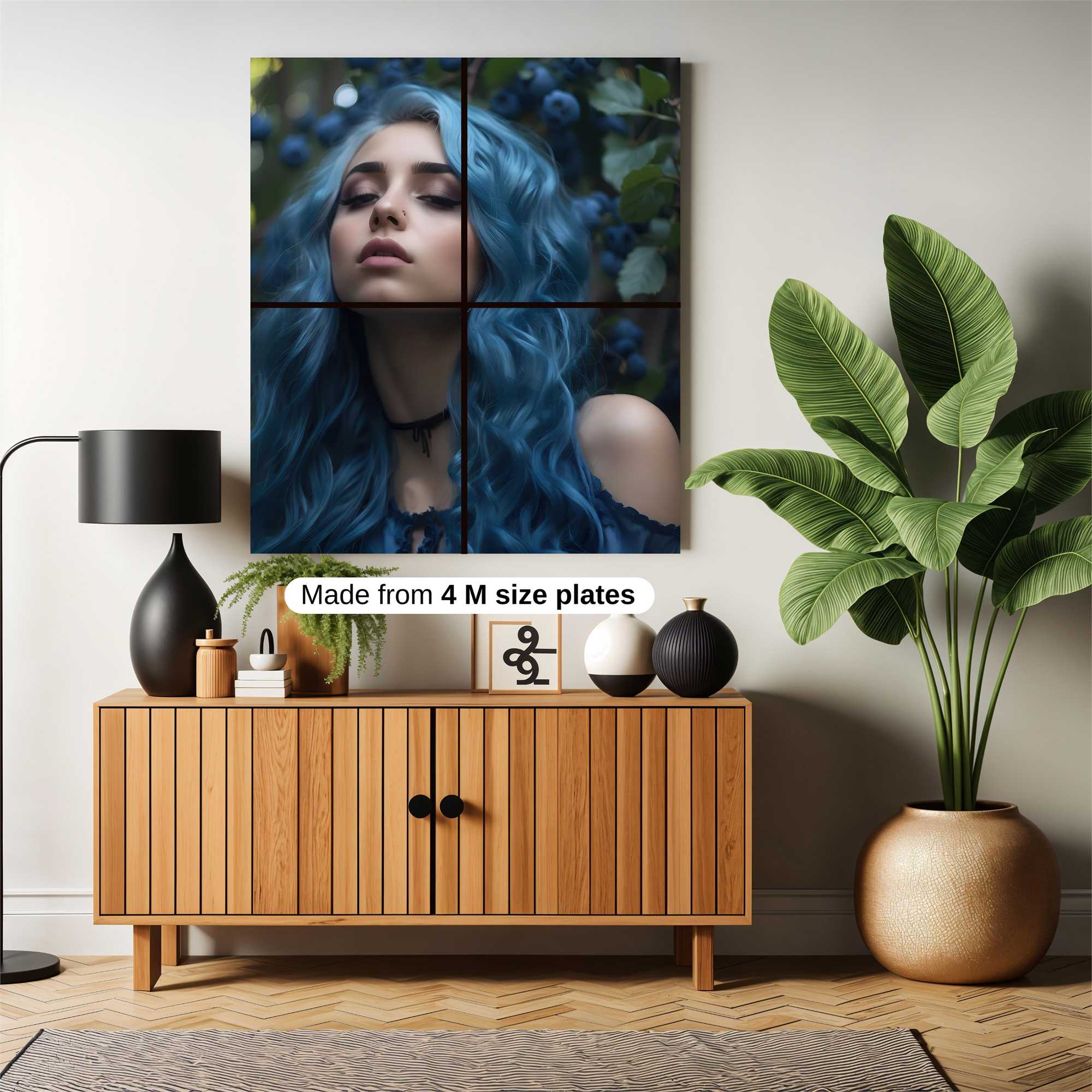 Blue Enchantment Safe Wall Magnetic / M