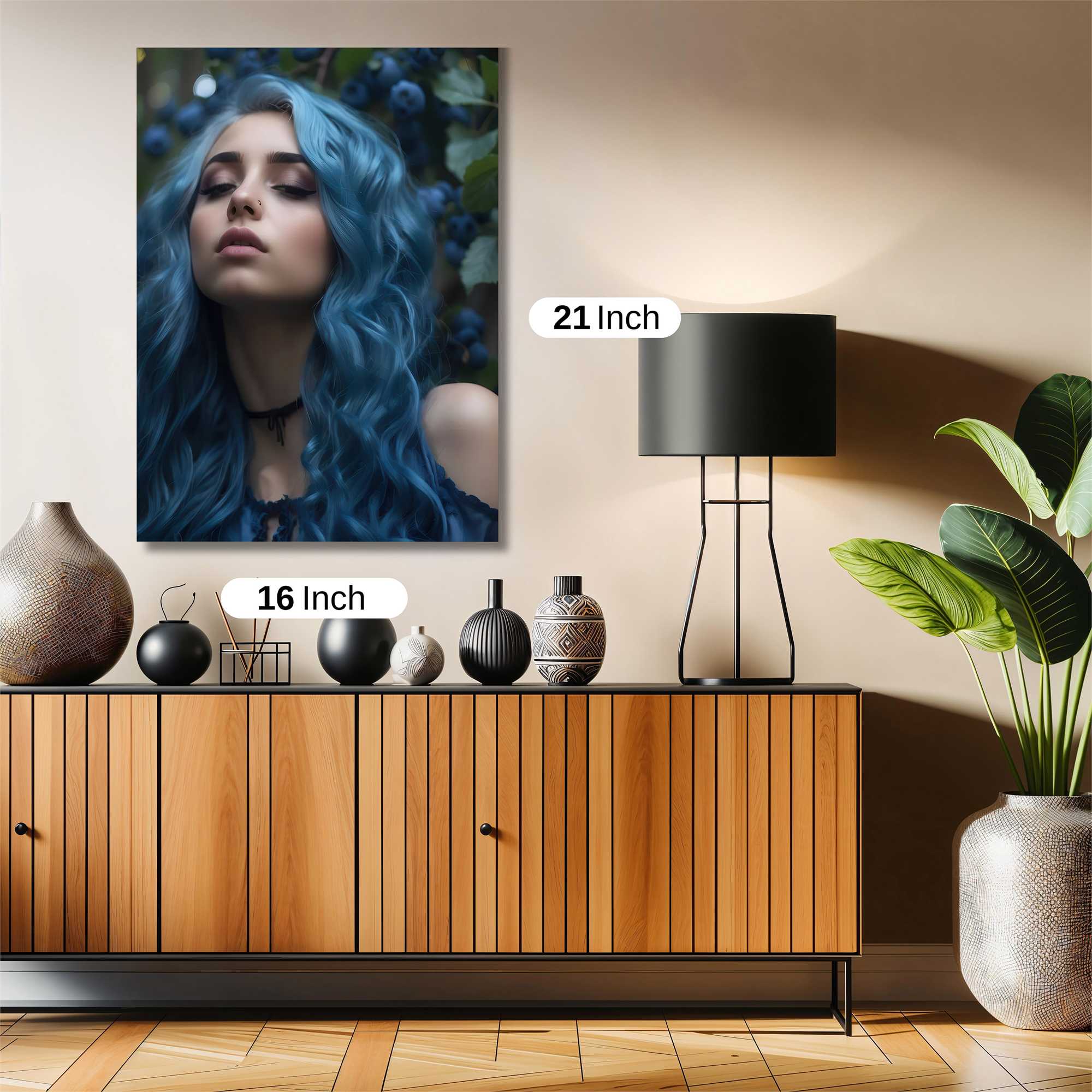 Blue Enchantment Safe Wall Magnetic / M