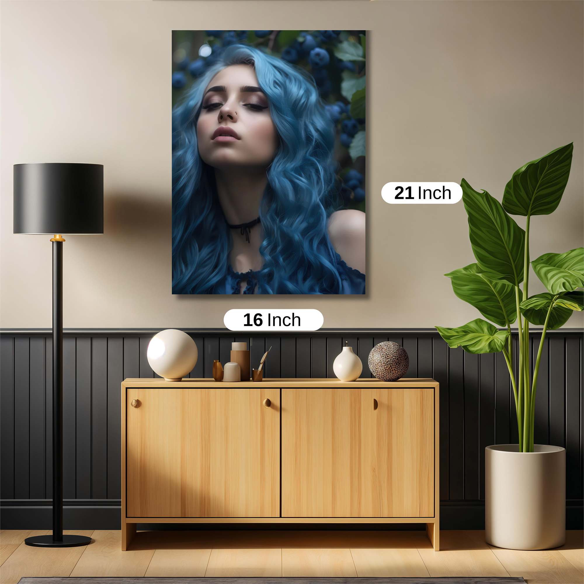 Blue Enchantment Safe Wall Magnetic / M