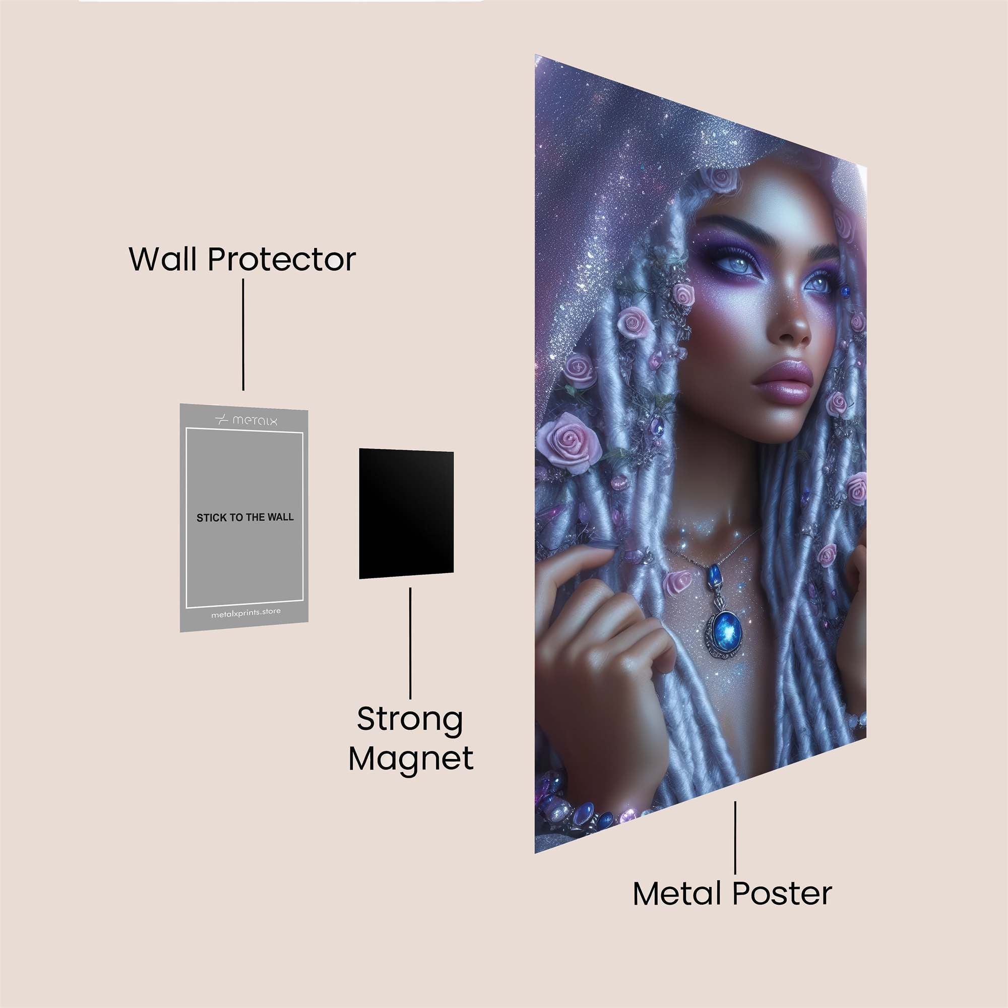 Mystic Serenity Safe Wall Magnetic / M