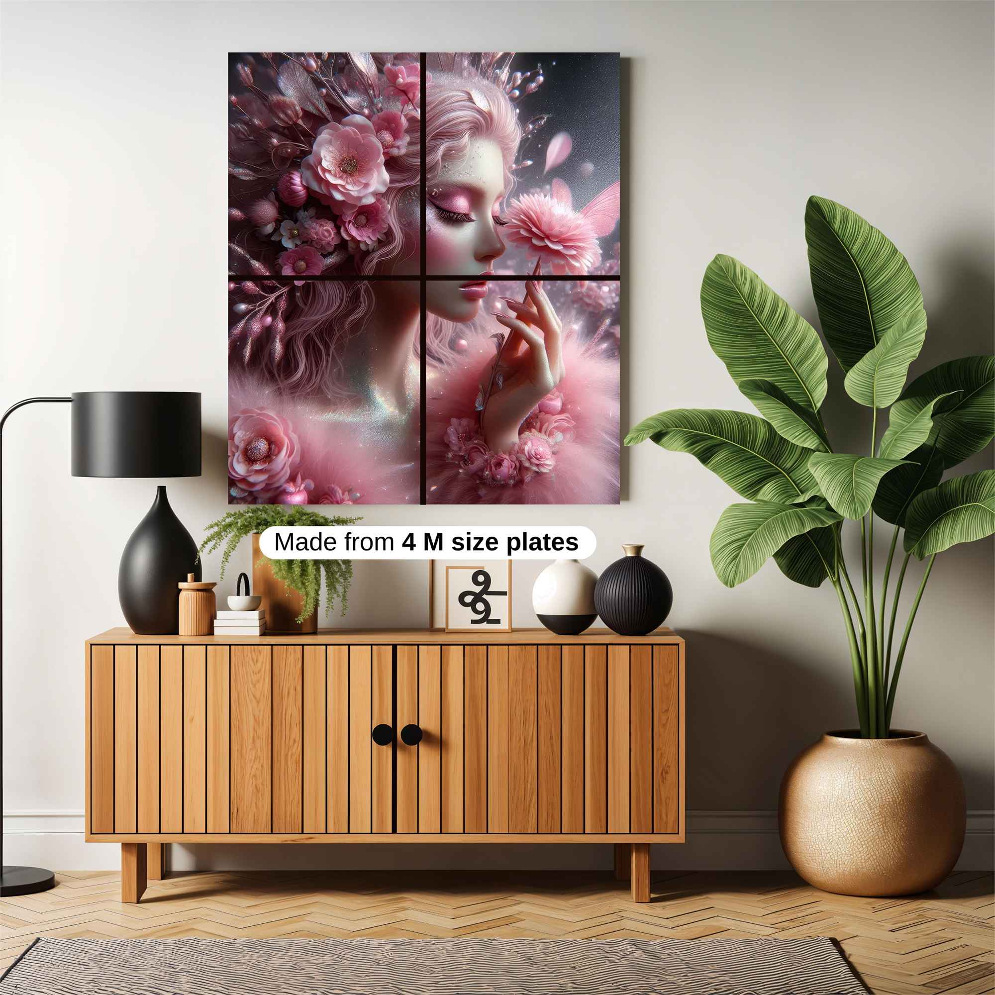 FlowerWhisper Safe Wall Magnetic / M