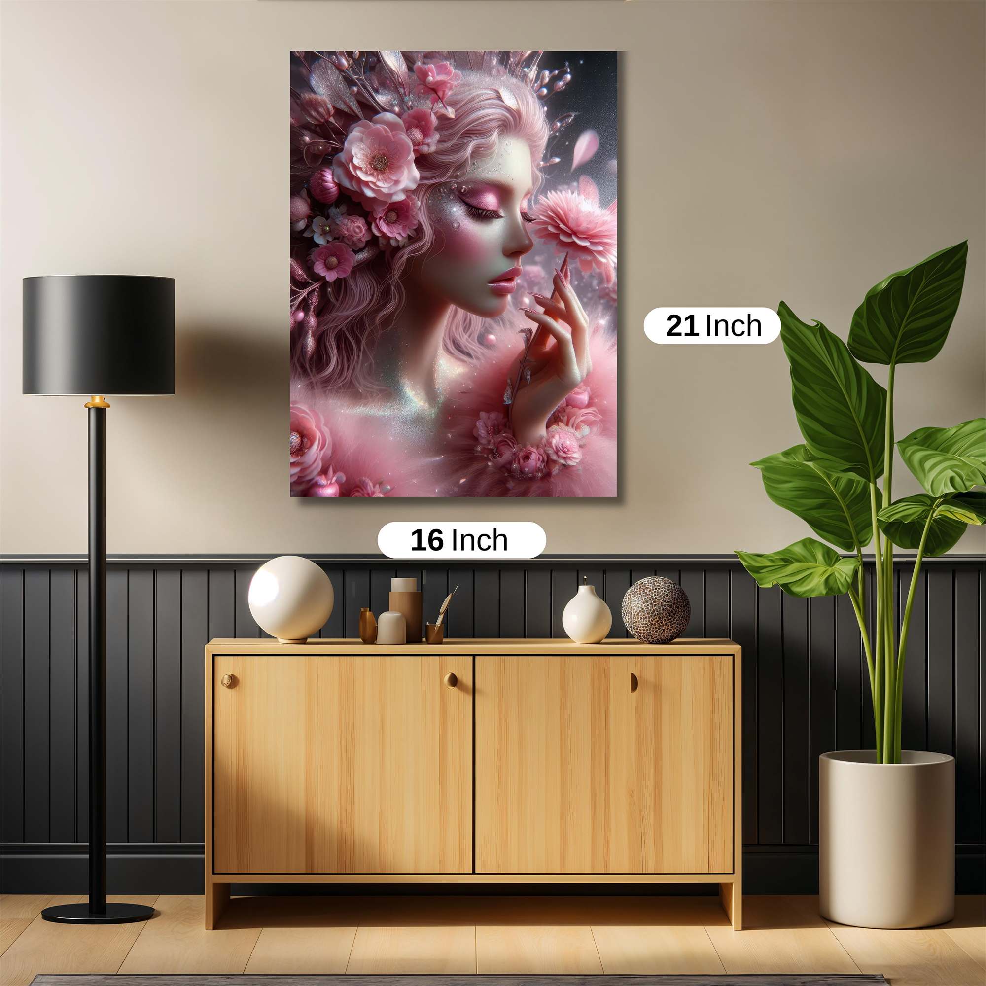 FlowerWhisper Safe Wall Magnetic / M