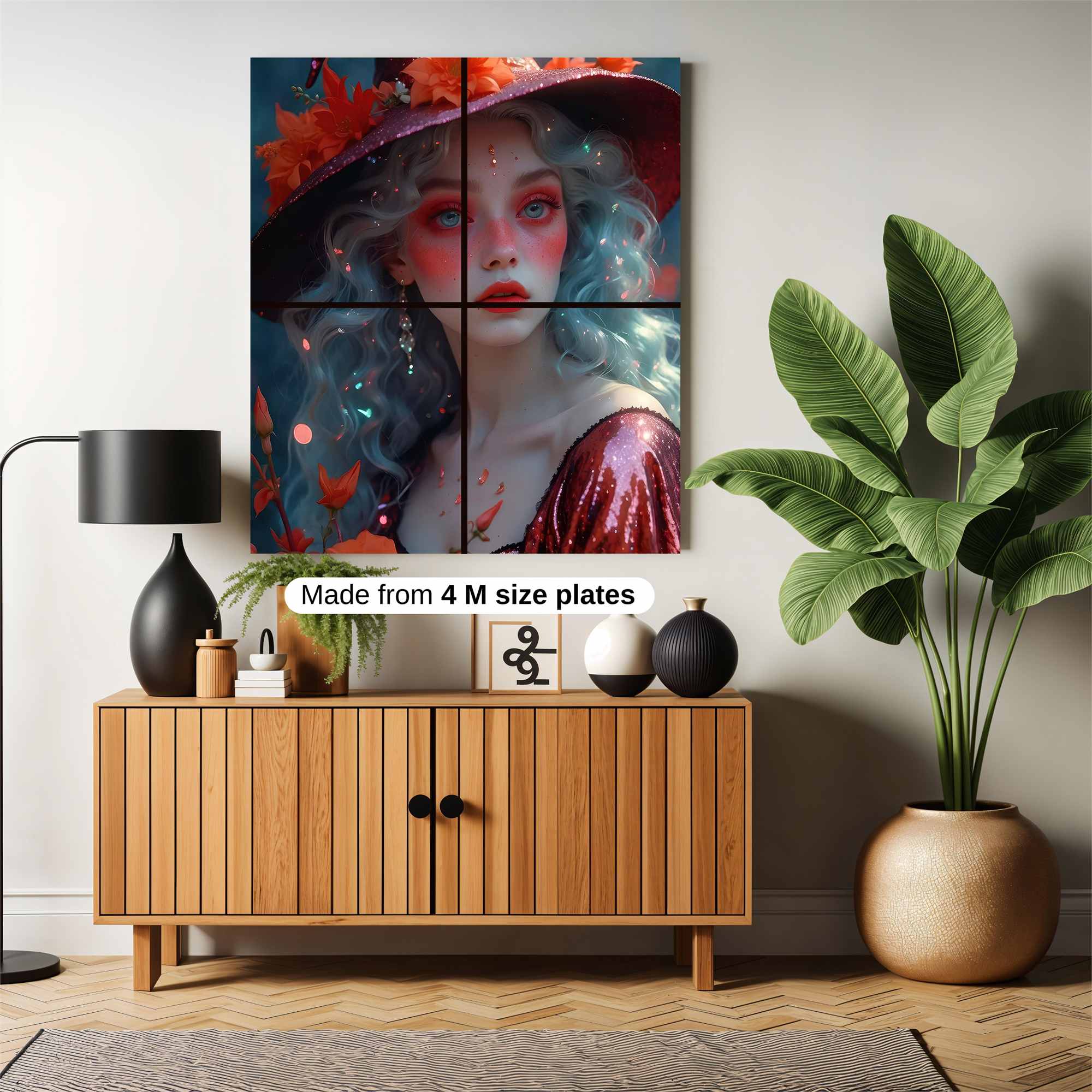Witch Enchantment Safe Wall Magnetic / M