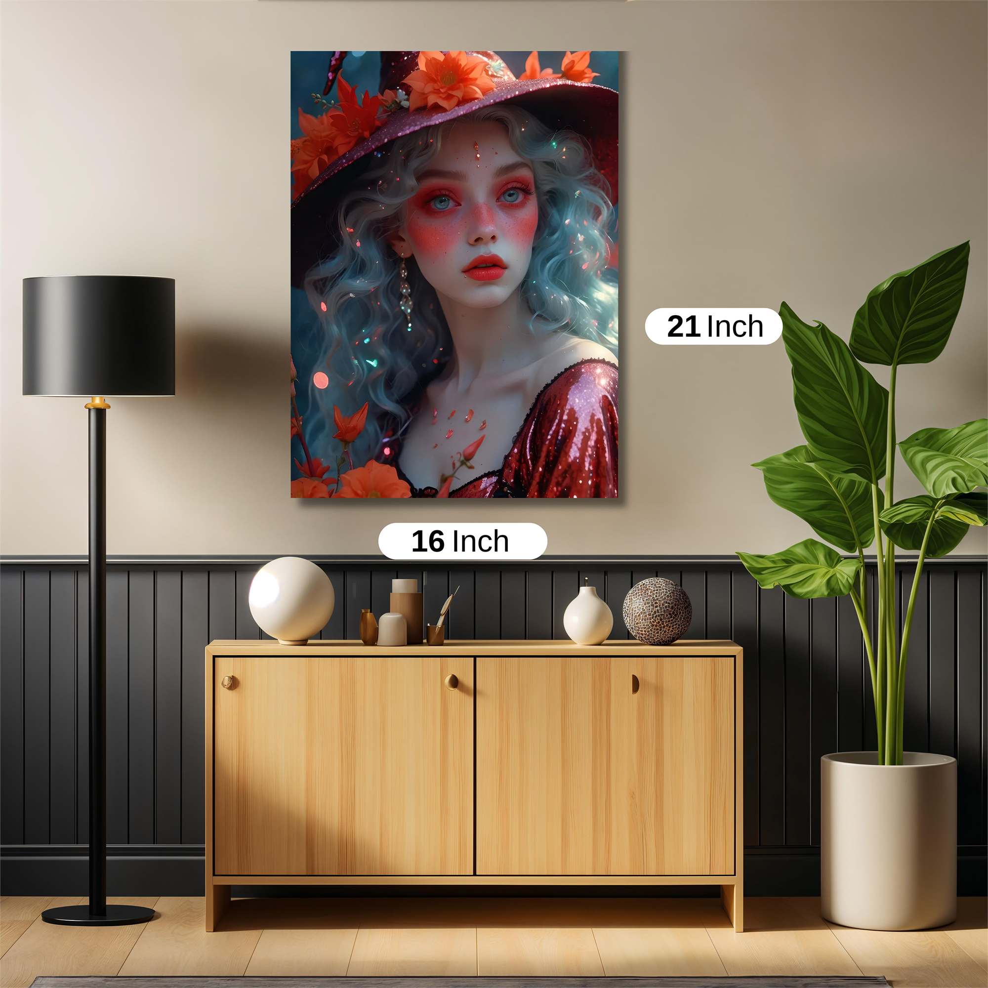 Witch Enchantment Safe Wall Magnetic / M