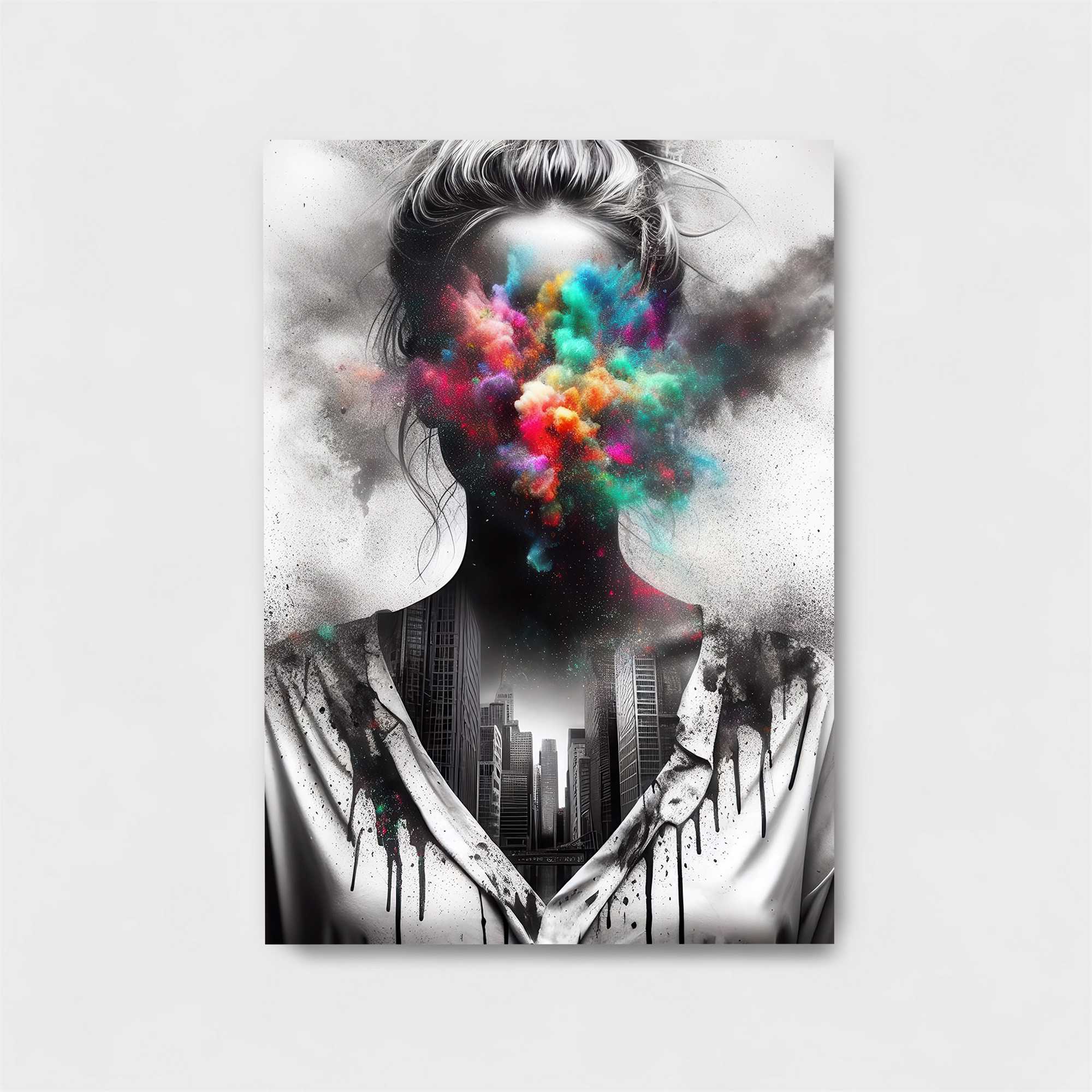 Colorful Chaos Safe Wall Magnetic / M