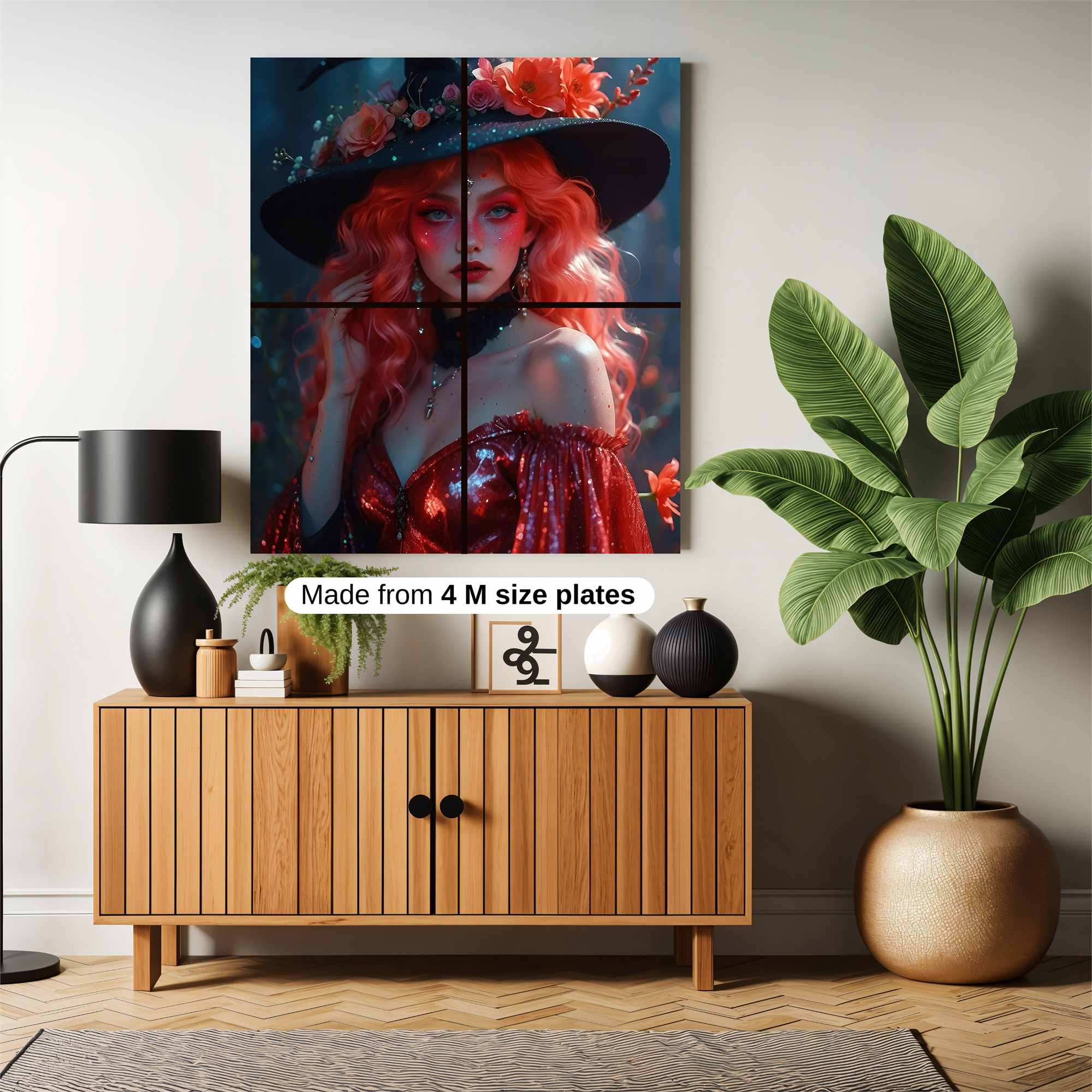 Witch Enchanting Safe Wall Magnetic / M