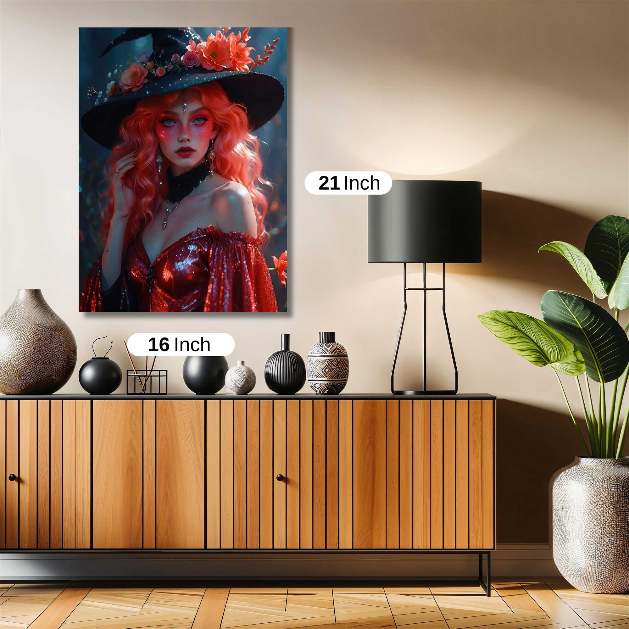 Witch Enchanting Safe Wall Magnetic / M