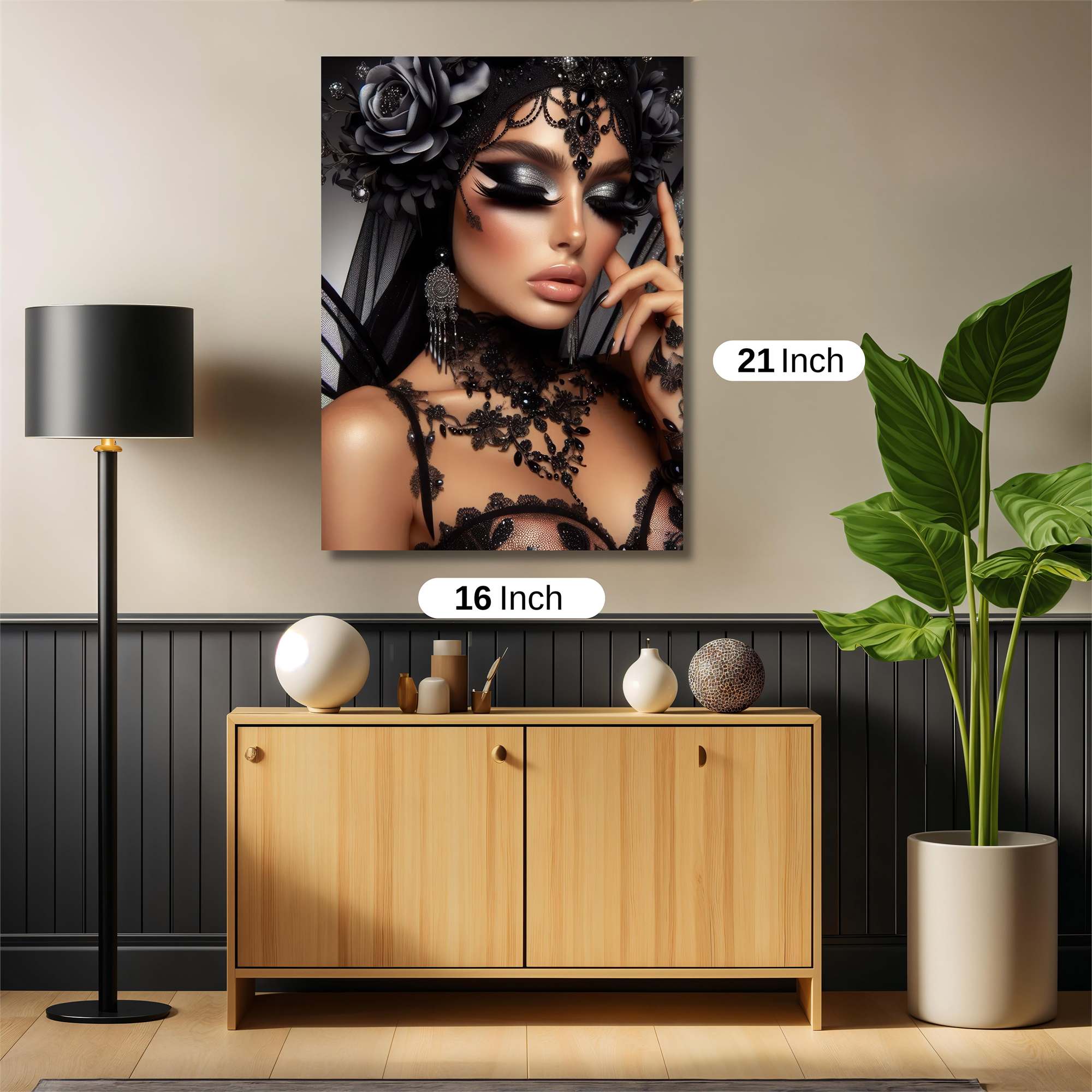 Gothic Enigma Safe Wall Magnetic / M