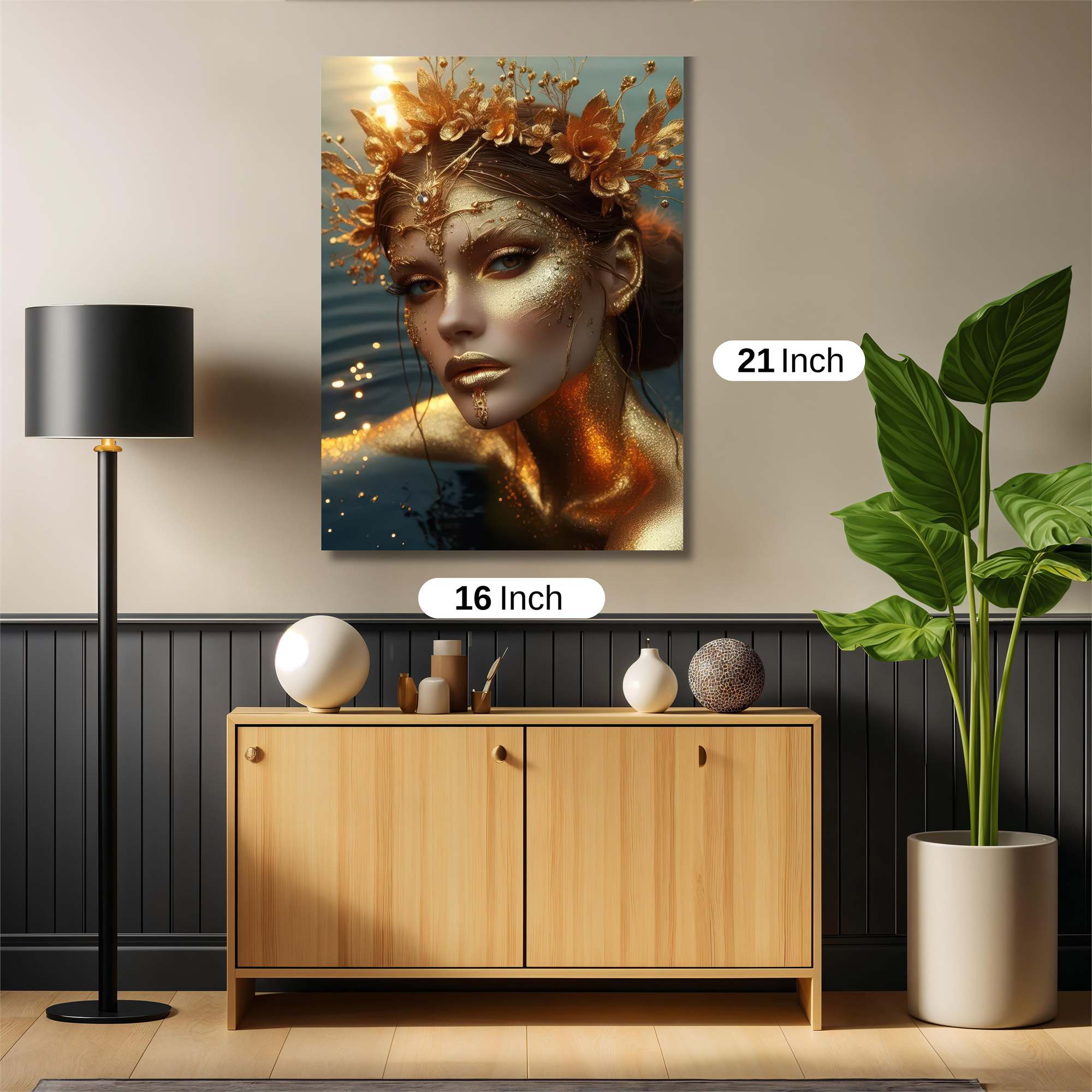 Golden Enchantment Safe Wall Magnetic / M