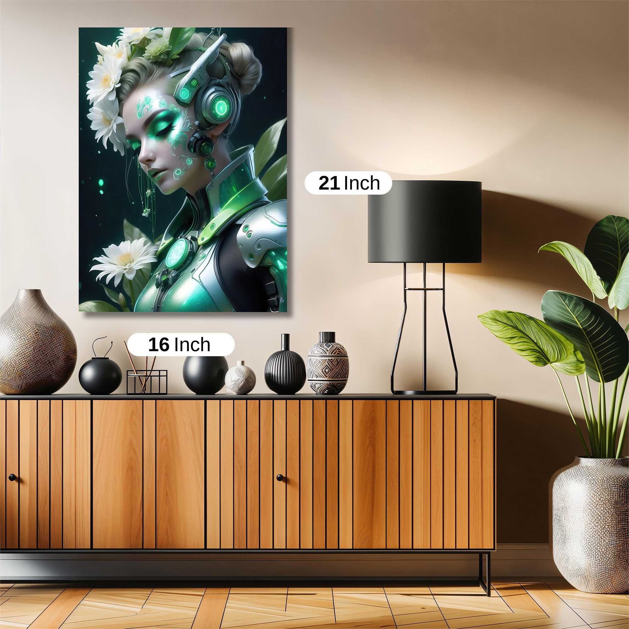 FlowerFuturist Safe Wall Magnetic / M