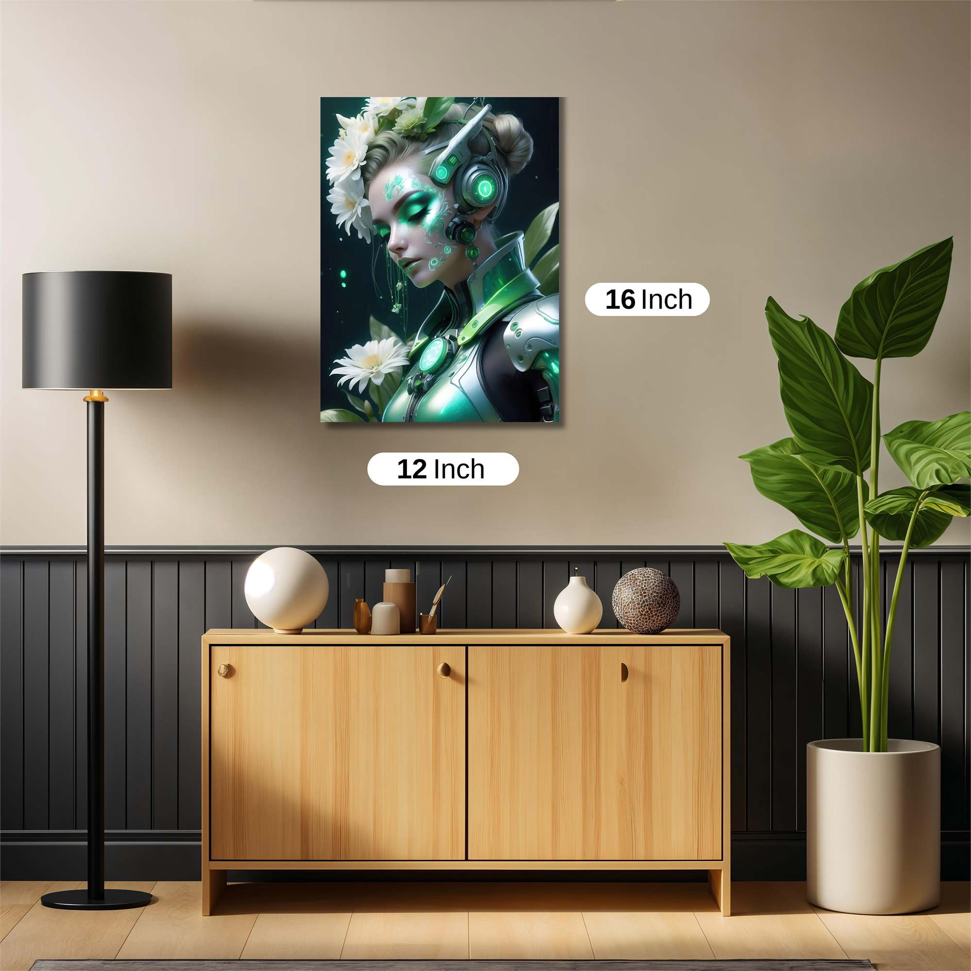 FlowerFuturist Safe Wall Magnetic / M