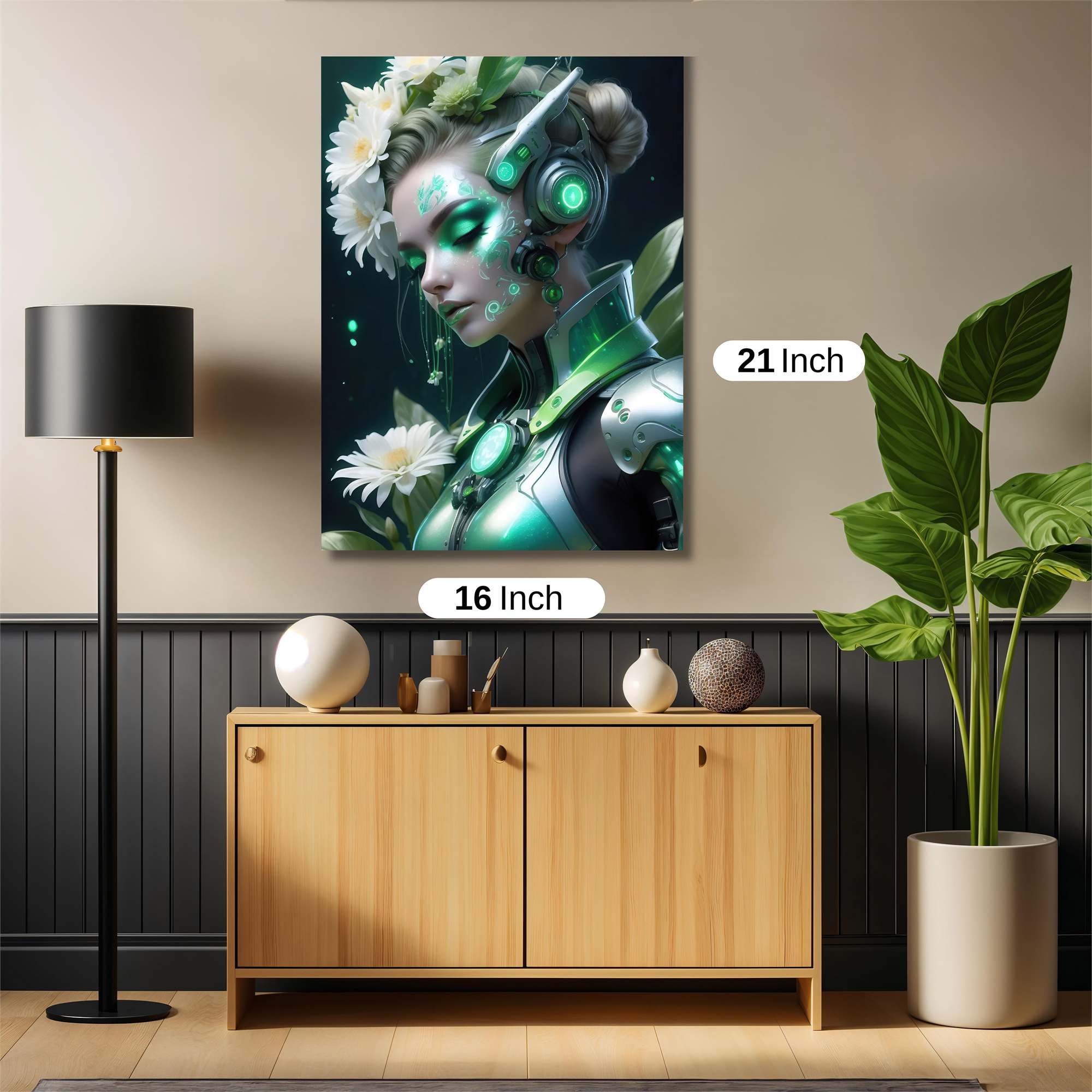 FlowerFuturist Safe Wall Magnetic / M