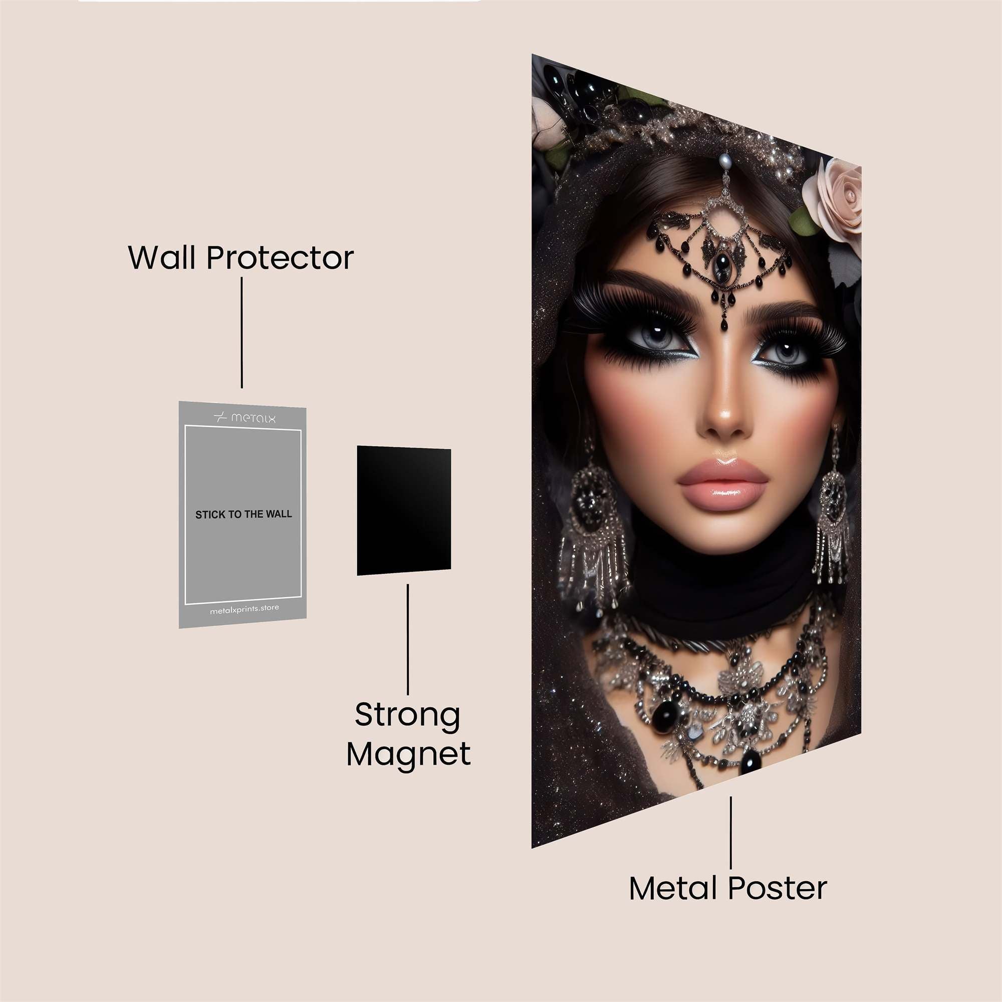 Fairy Enigma Safe Wall Magnetic / M