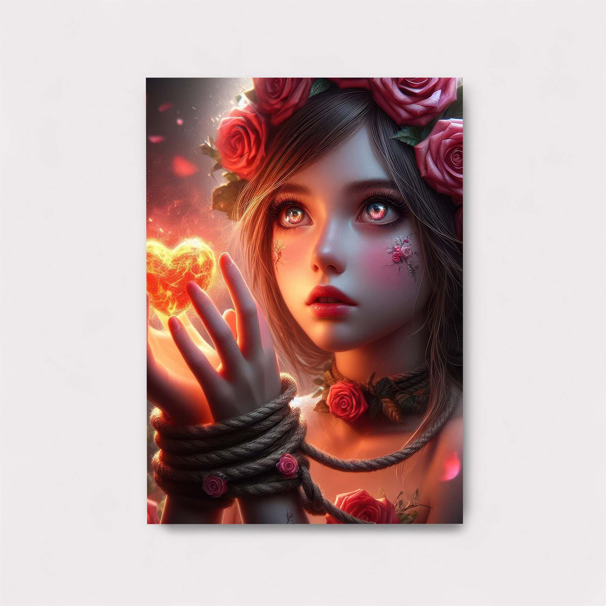 Rose Enchantment Safe Wall Magnetic / M