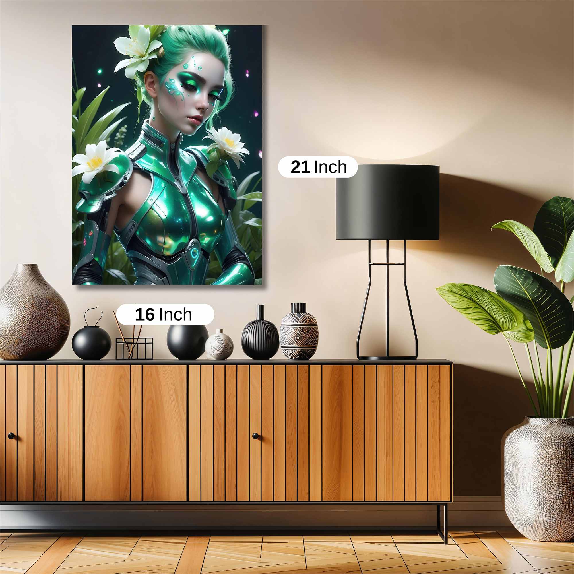 Floral Guardian Safe Wall Magnetic / M