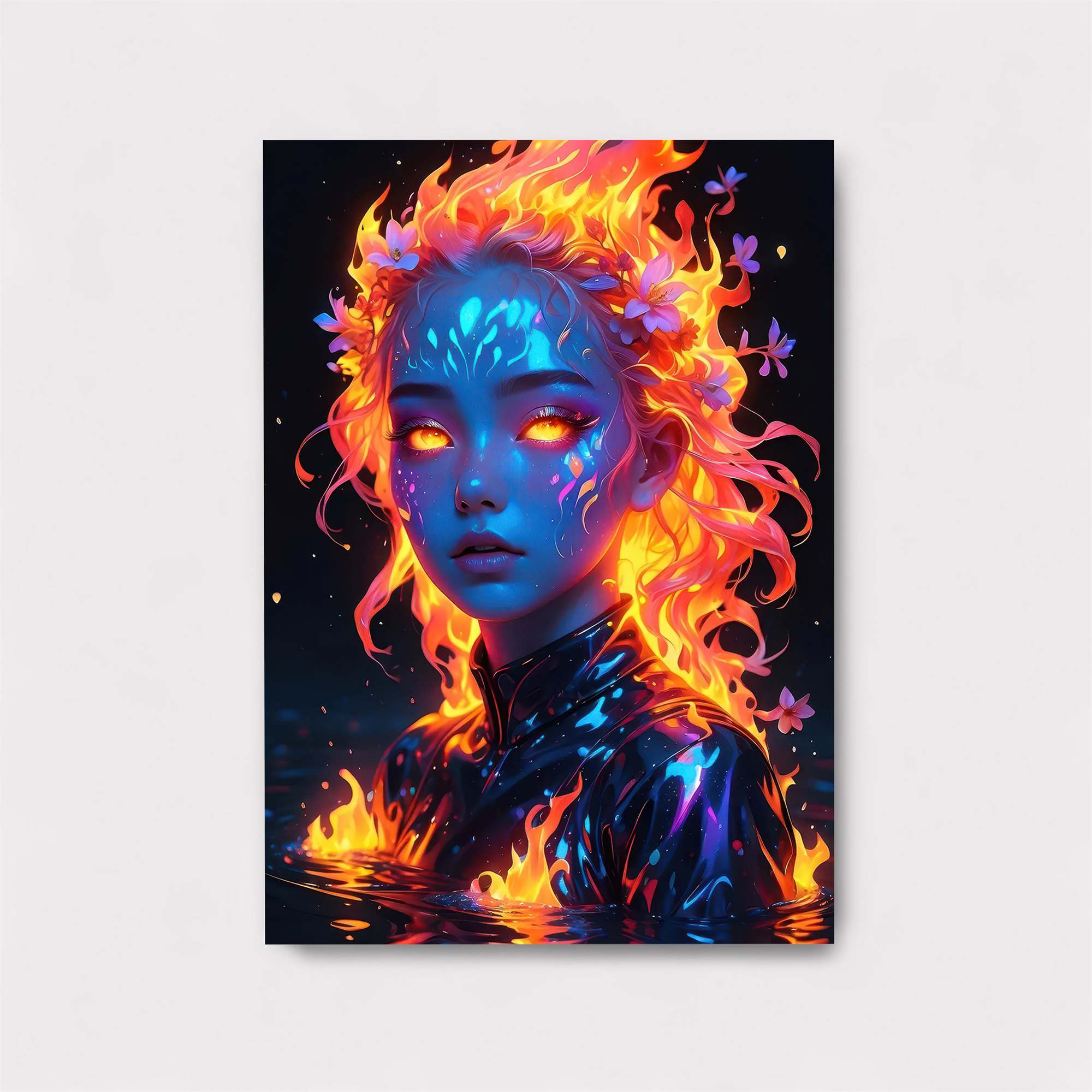 Flame Enigma Safe Wall Magnetic / M