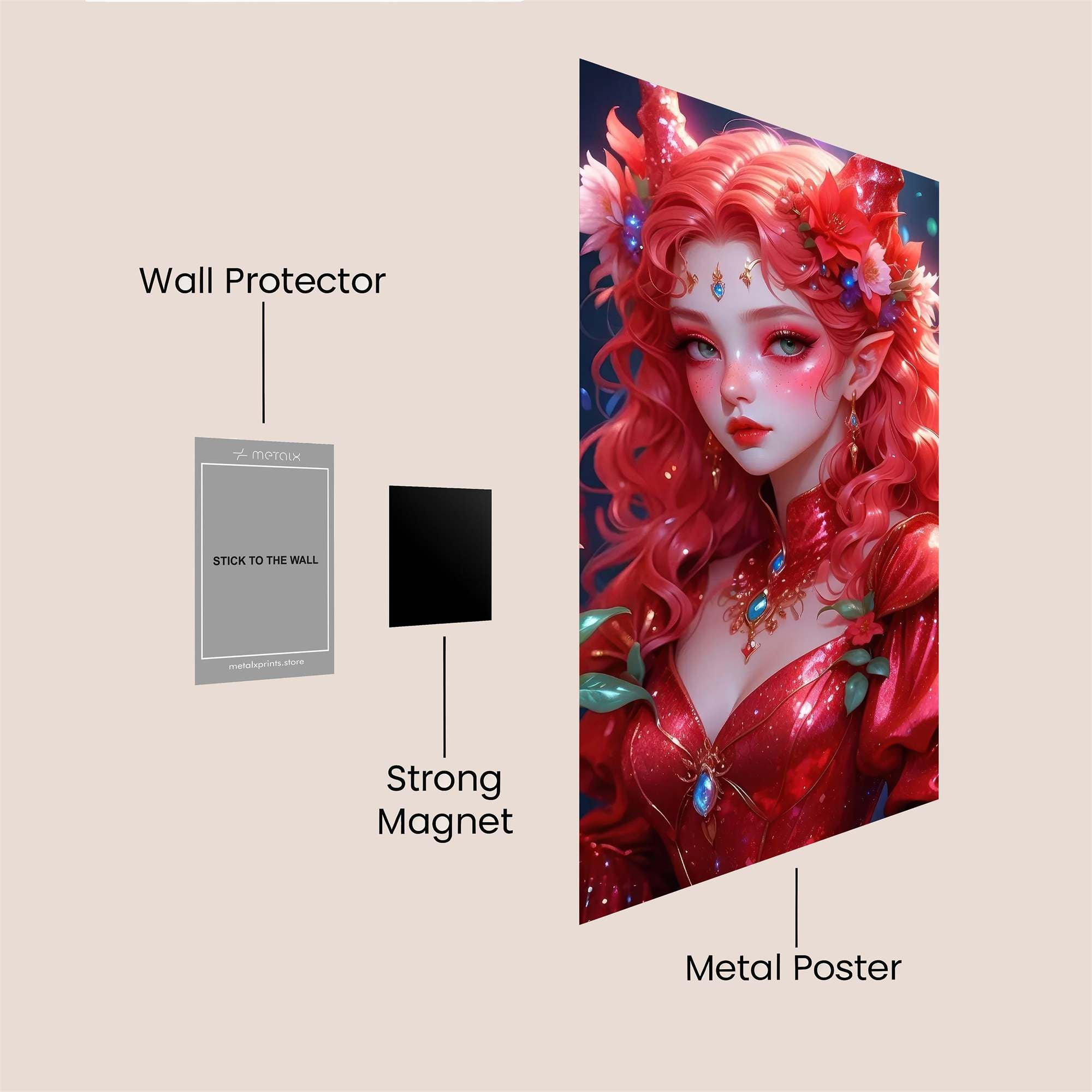 Fairy Enchantment Safe Wall Magnetic / M