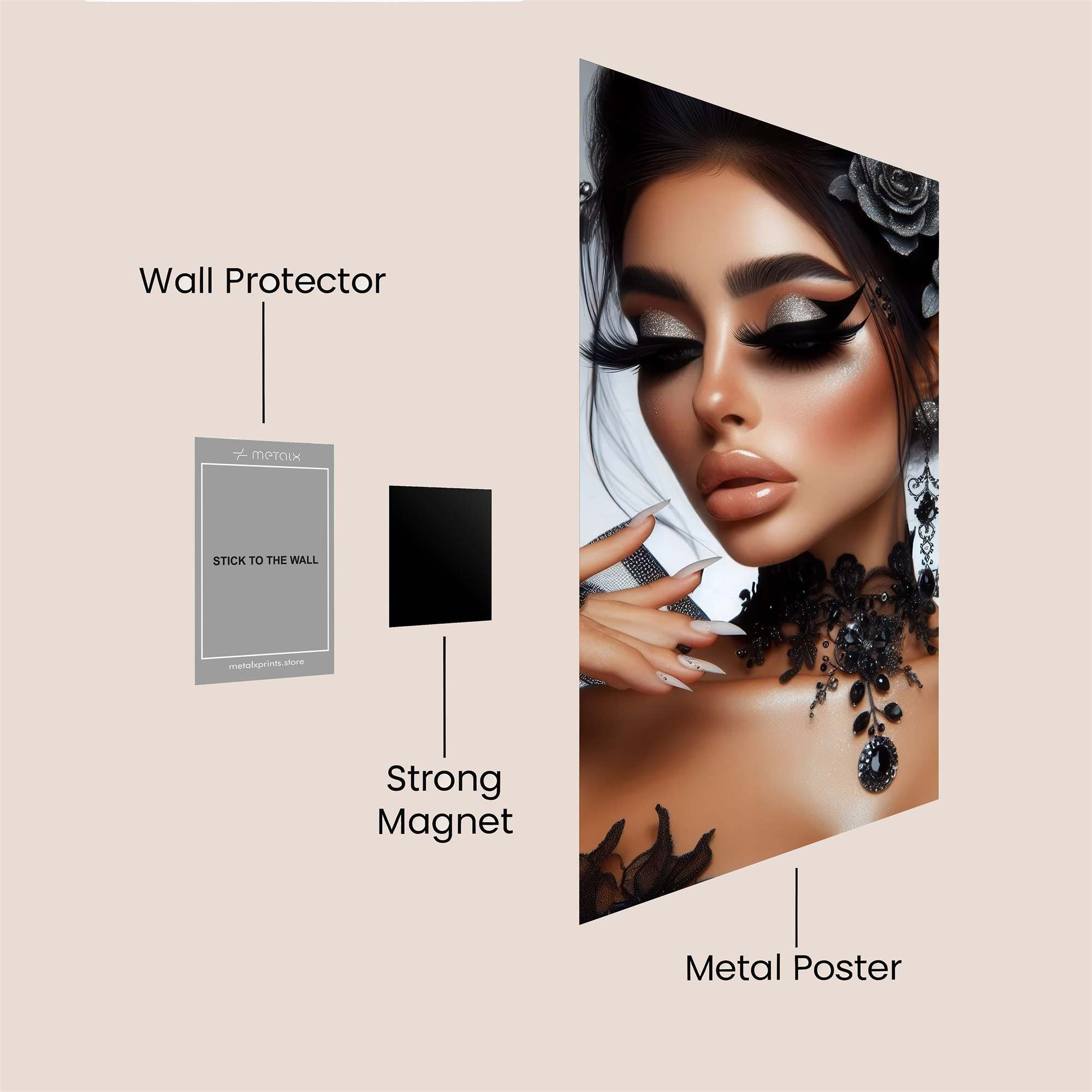 Fairy Enigma Safe Wall Magnetic / M