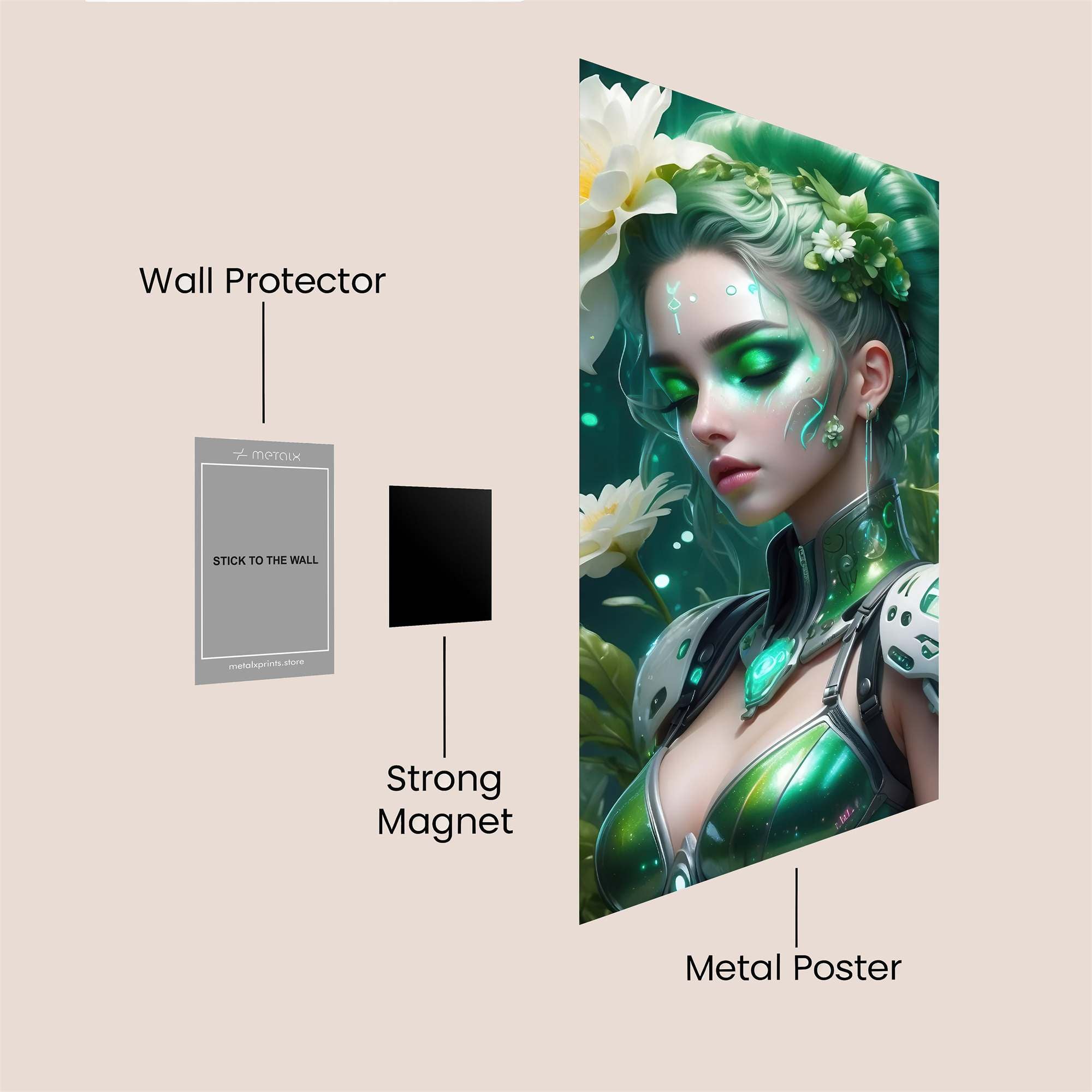 Fairy Enchantress Safe Wall Magnetic / M